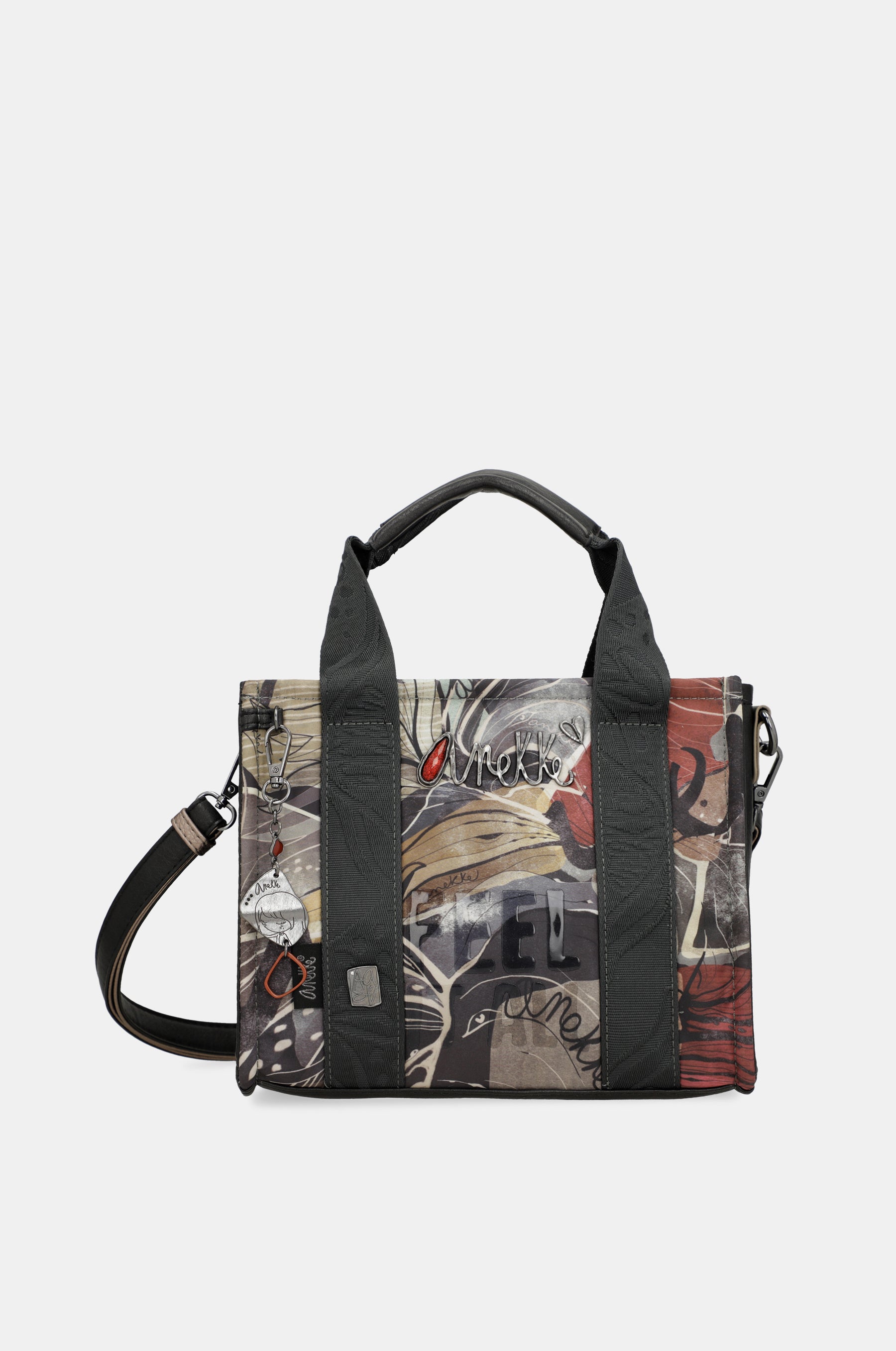 Imaginäre Tasche mit kurzem Henkel