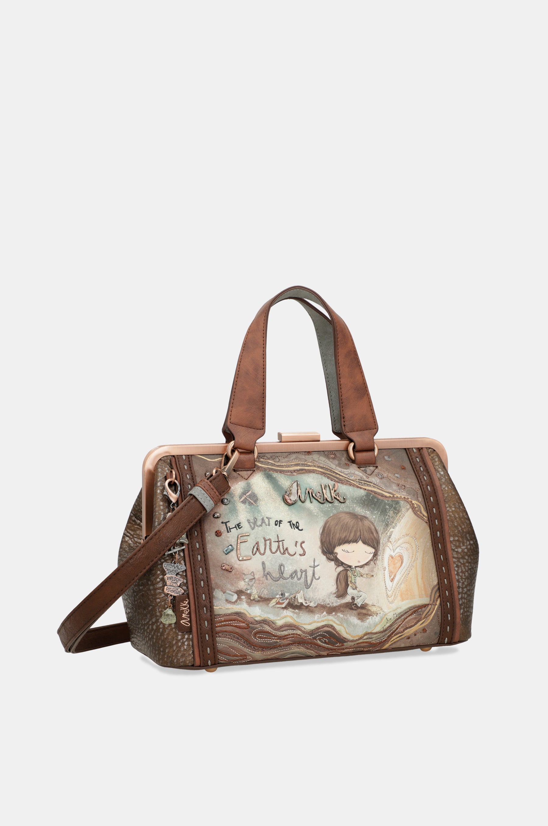 Core Tasche mit Kussverschluss