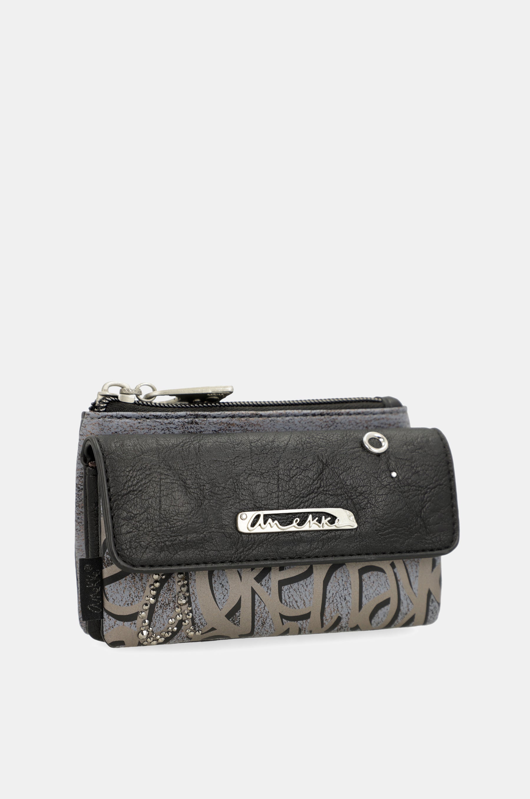 Crust Münzgeldbörse mit Klappe