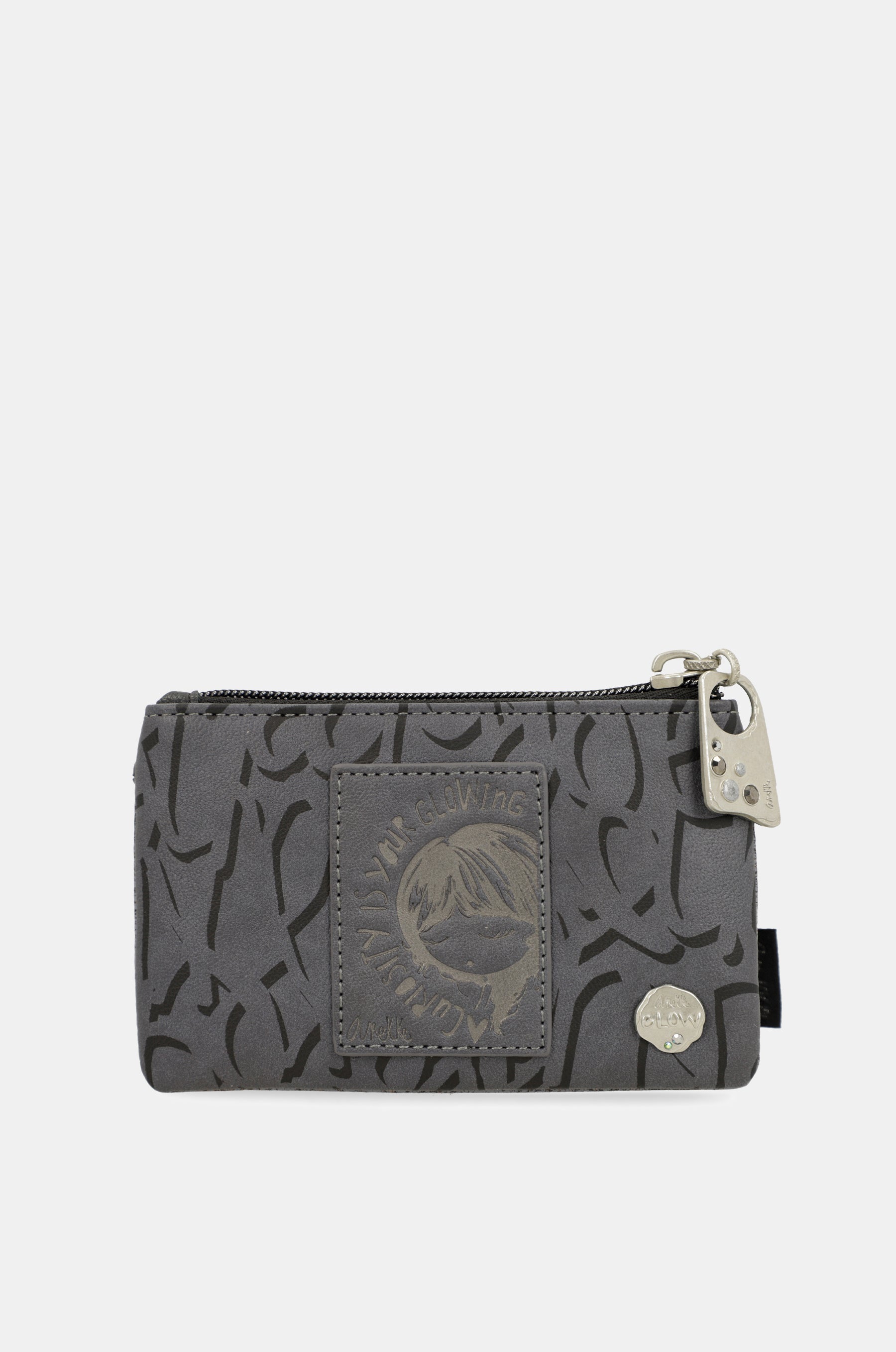 Crust Münzgeldbörse mit Klappe