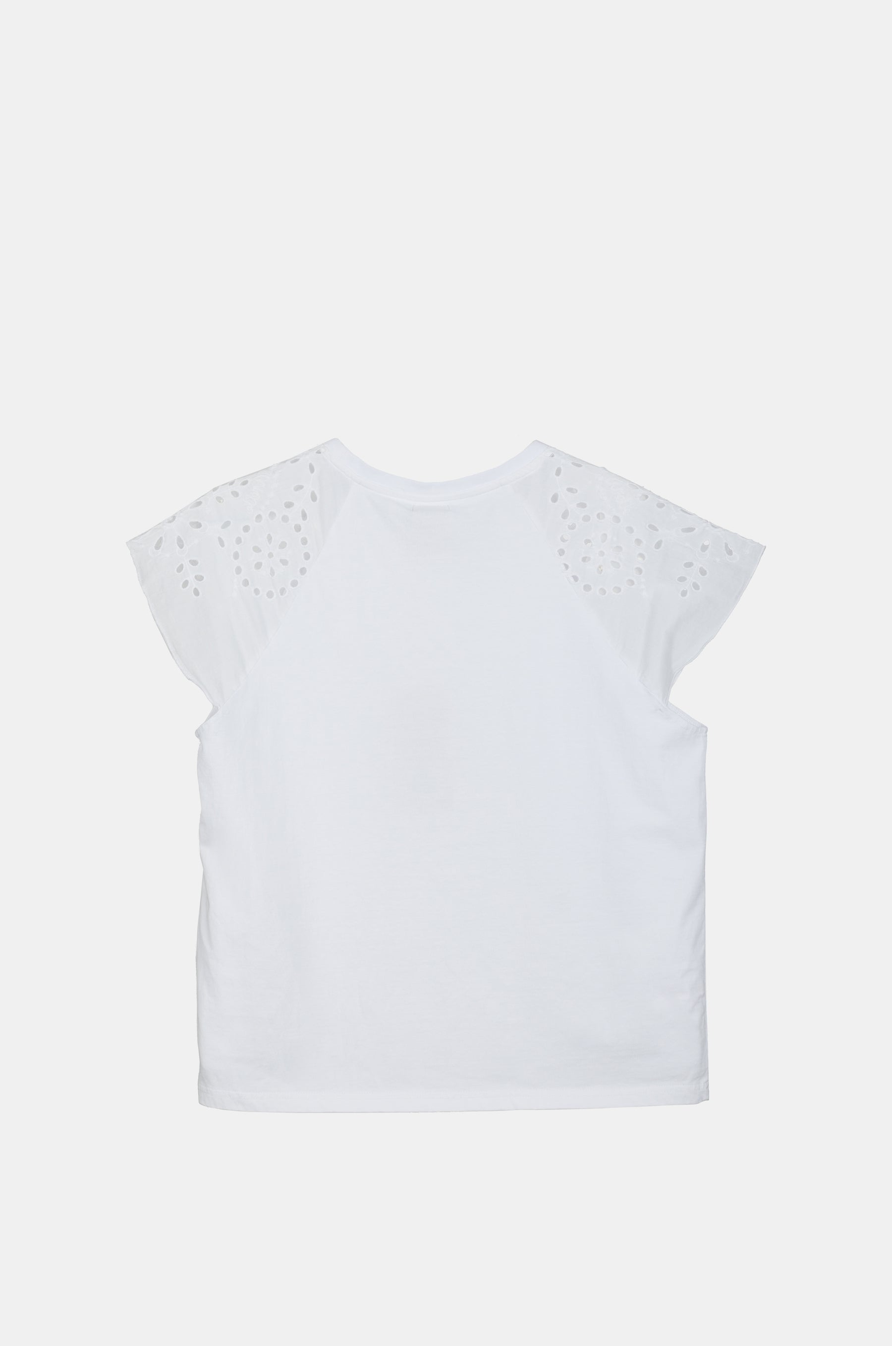 Weißes Kurzarm-T-Shirt Anekke