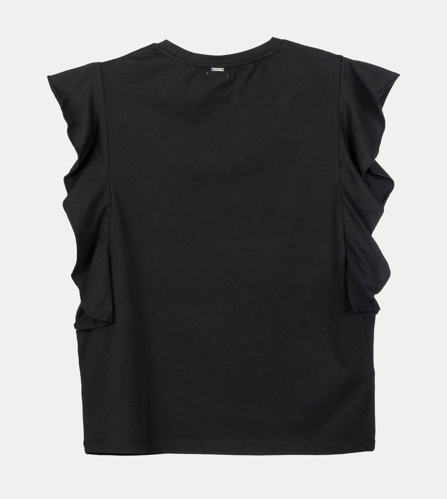Glänzendes Kurzarm-T-Shirt Anekke