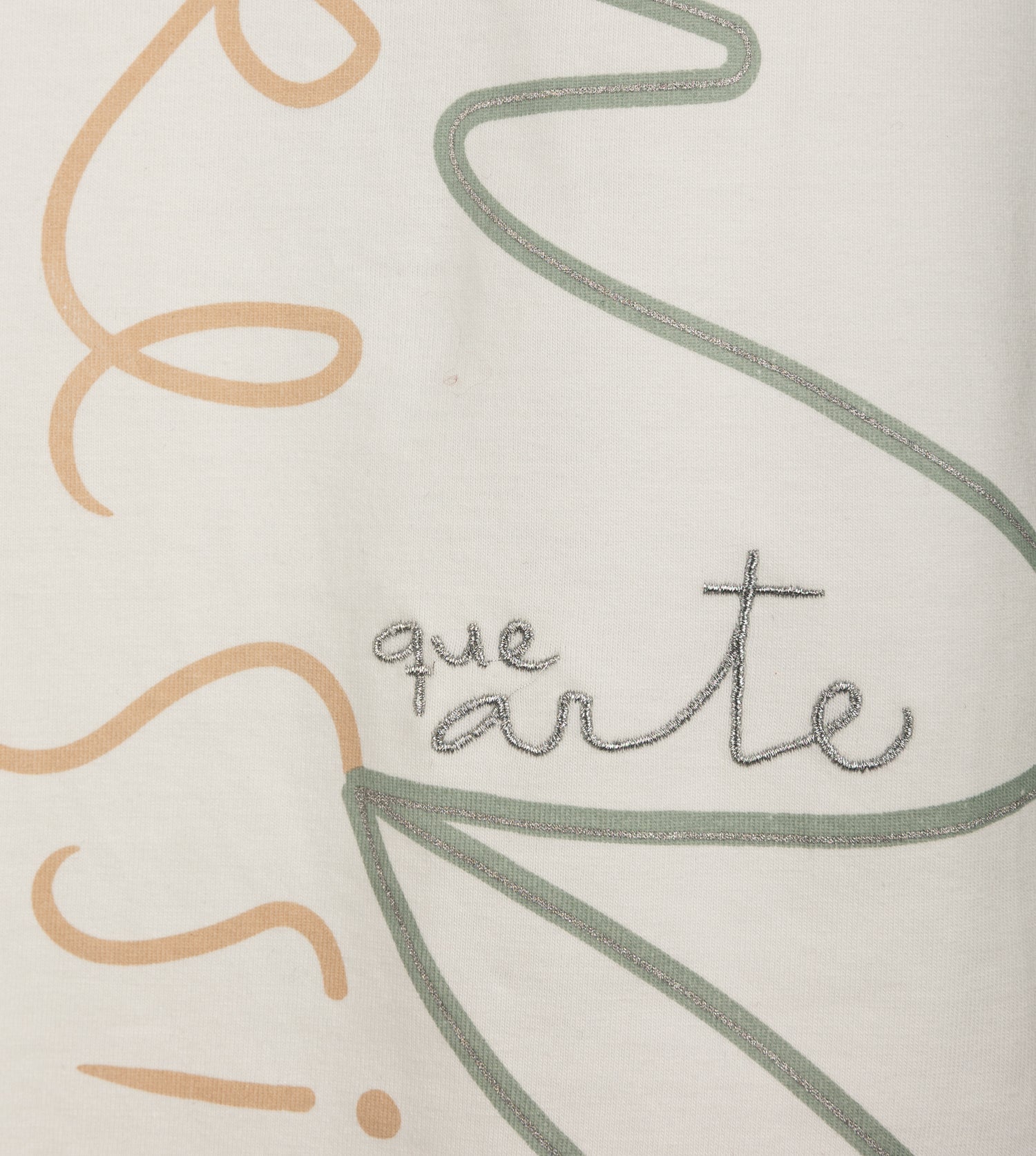 Bedrucktes Kurzarm-T-Shirt Alma