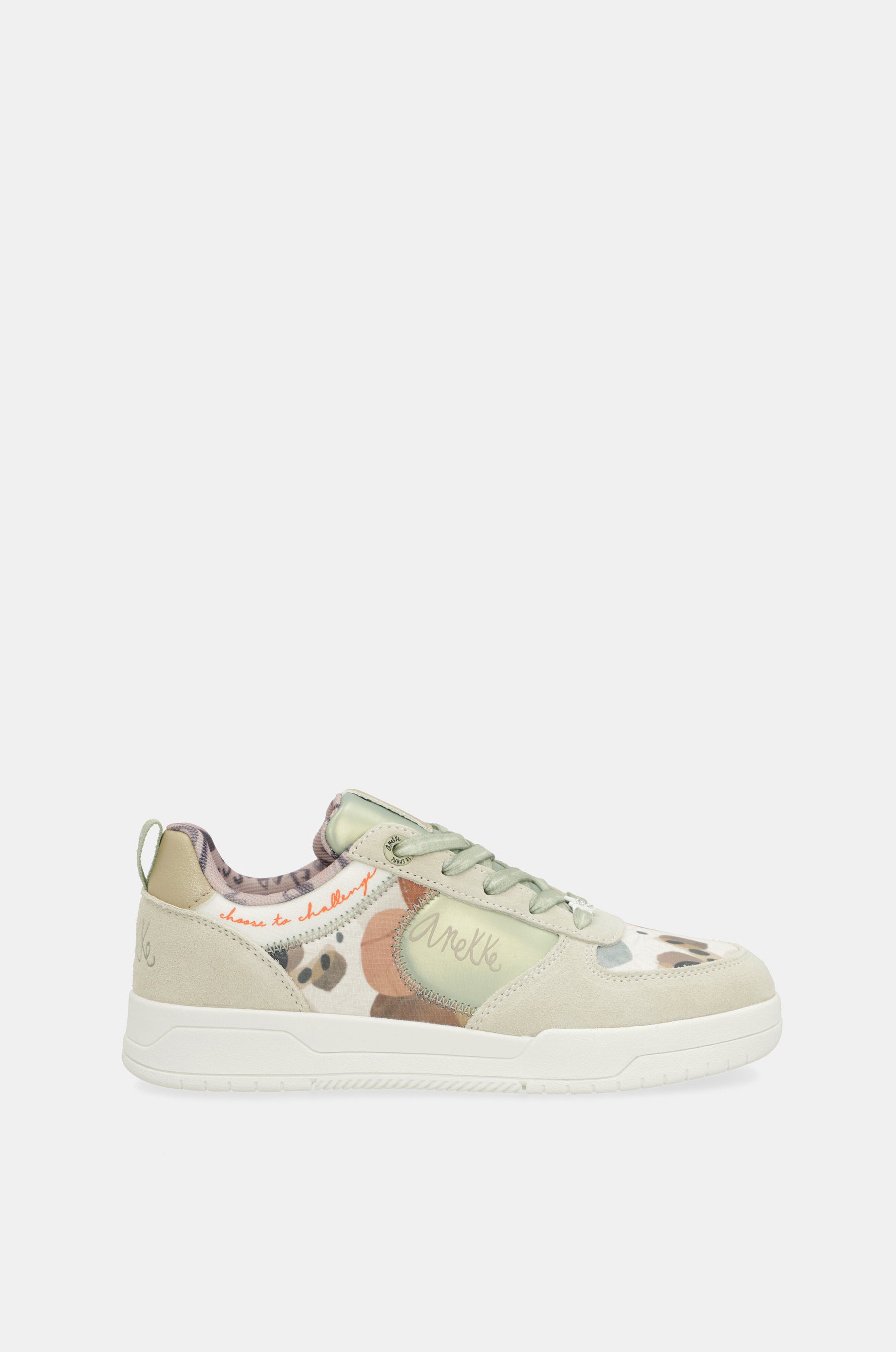 Grüne Retro-Sneakers