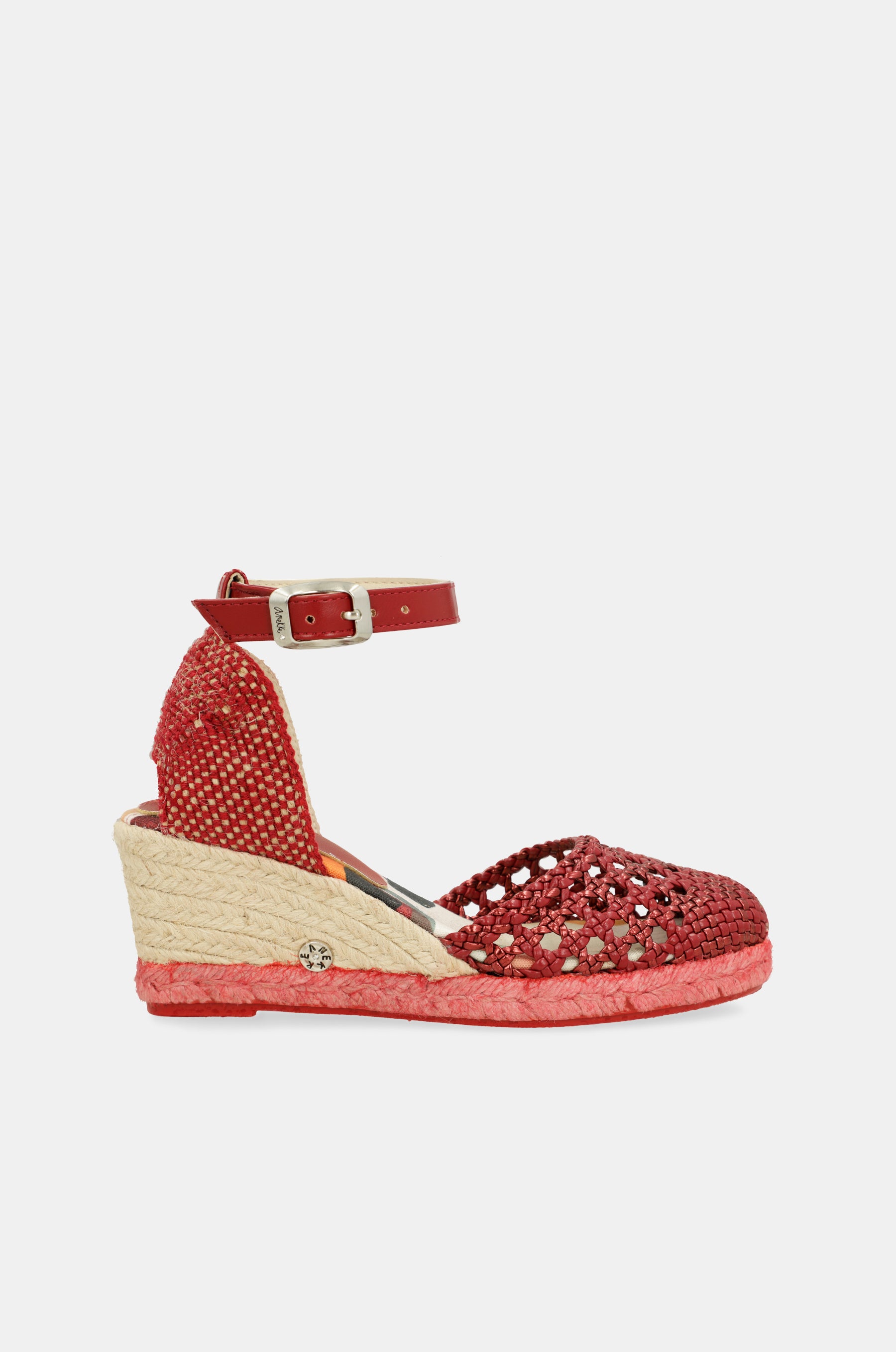 Rote Keilsandalen Alma