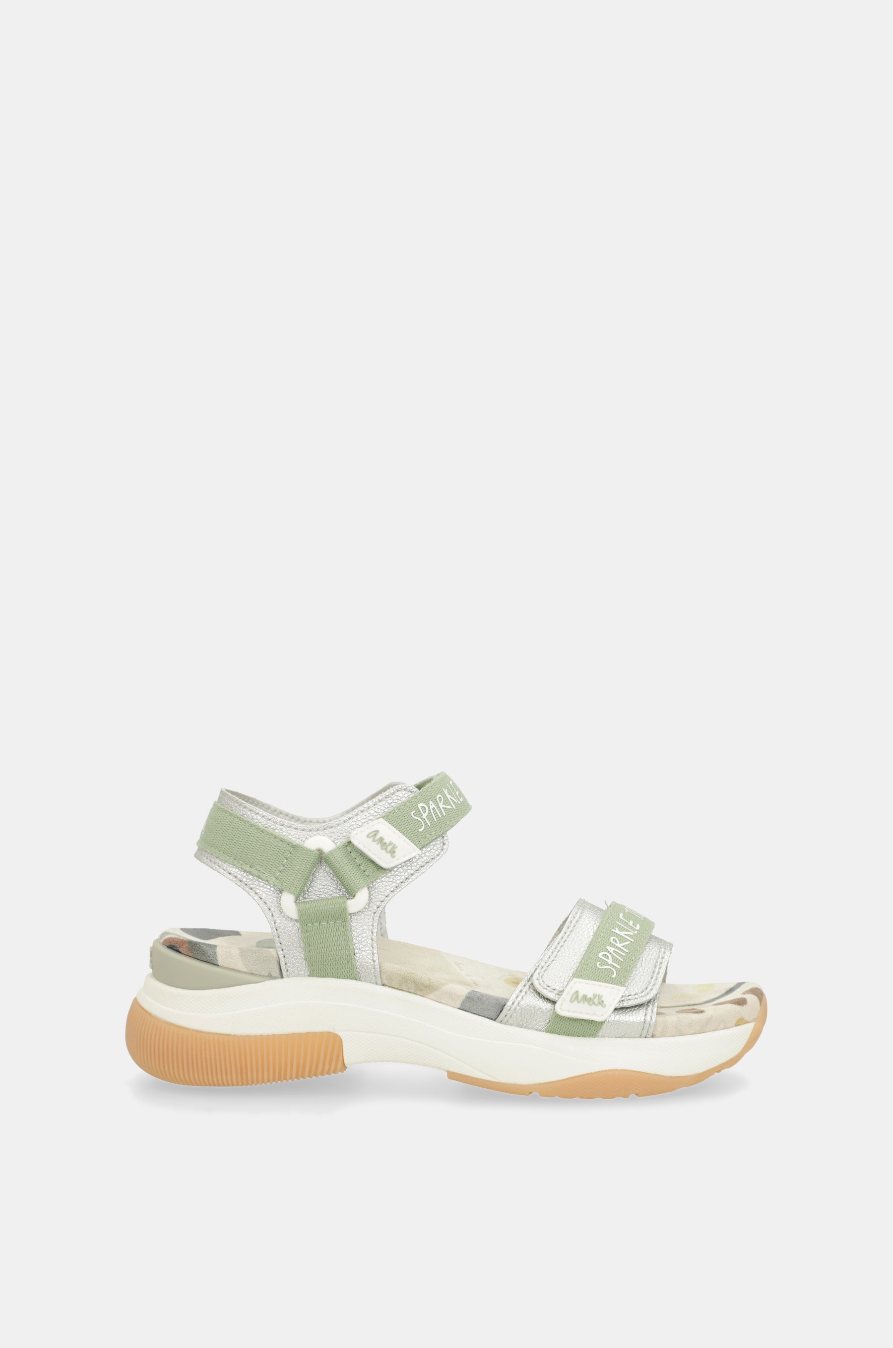 Grüne Sportsandalen
