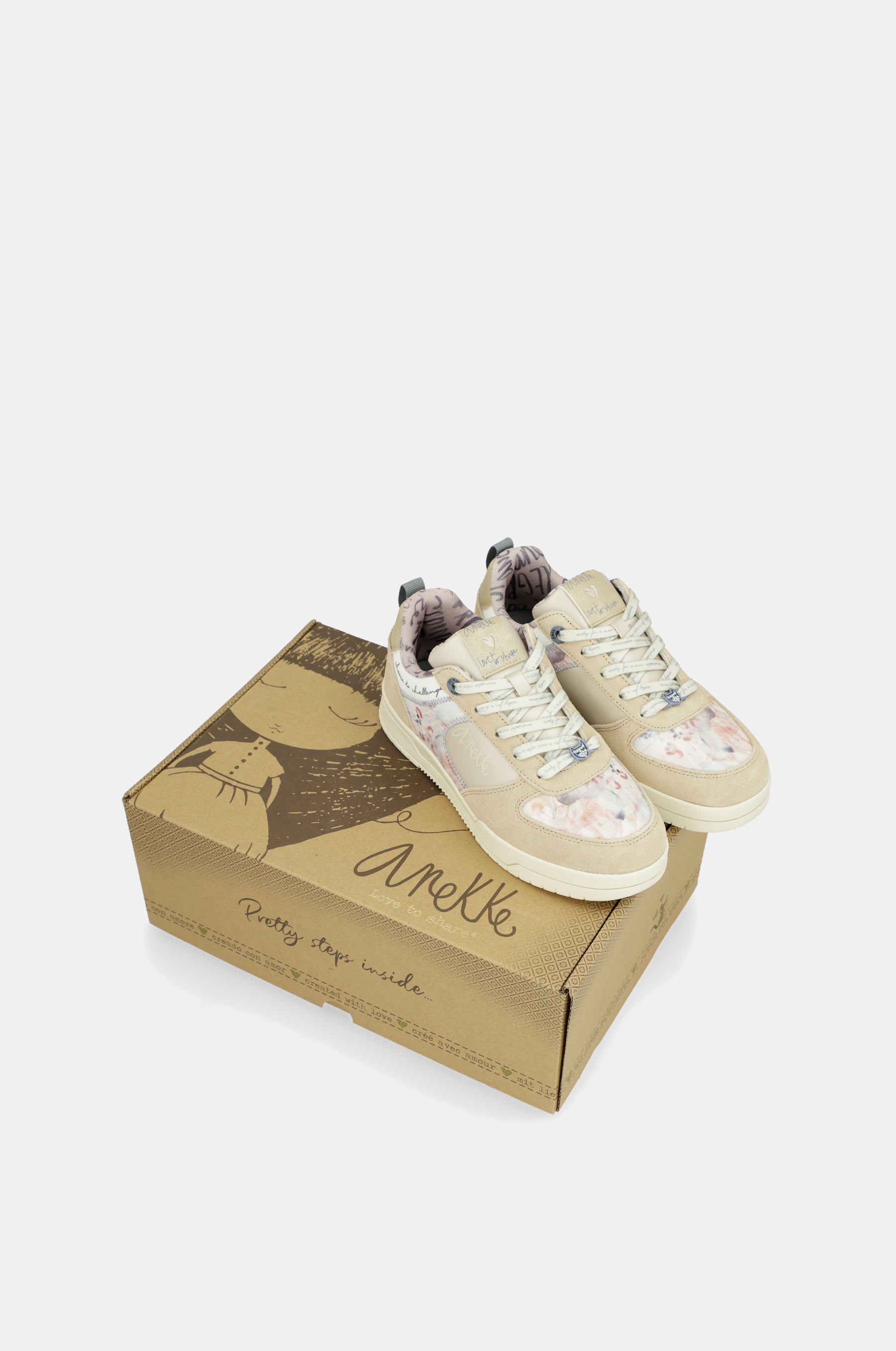 Mehrfarbige Sneakers Alma