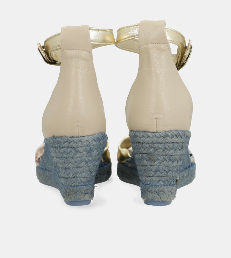 Blaue Keilsandalen Memories