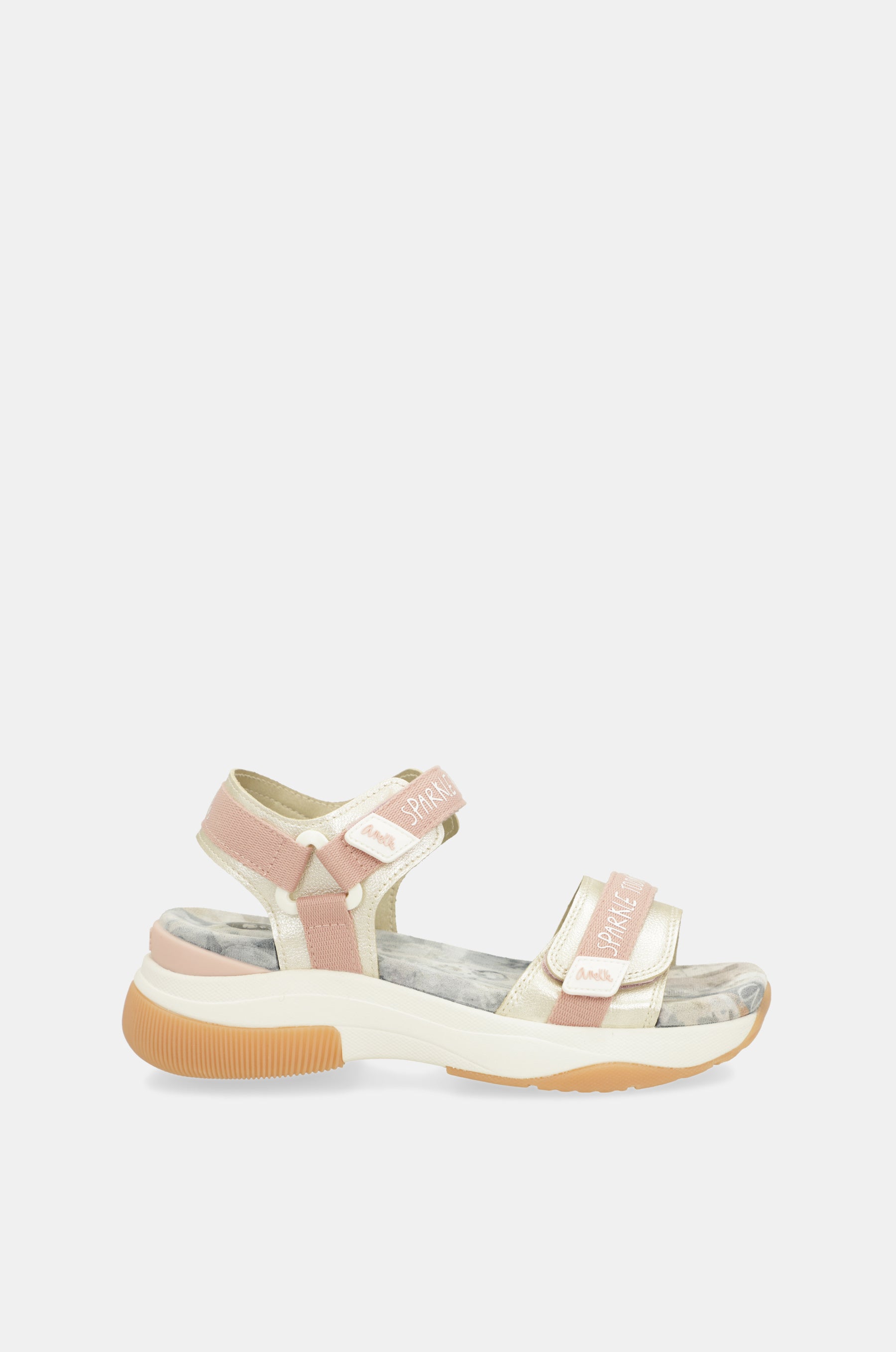 Pinkfarbene Sportsandalen