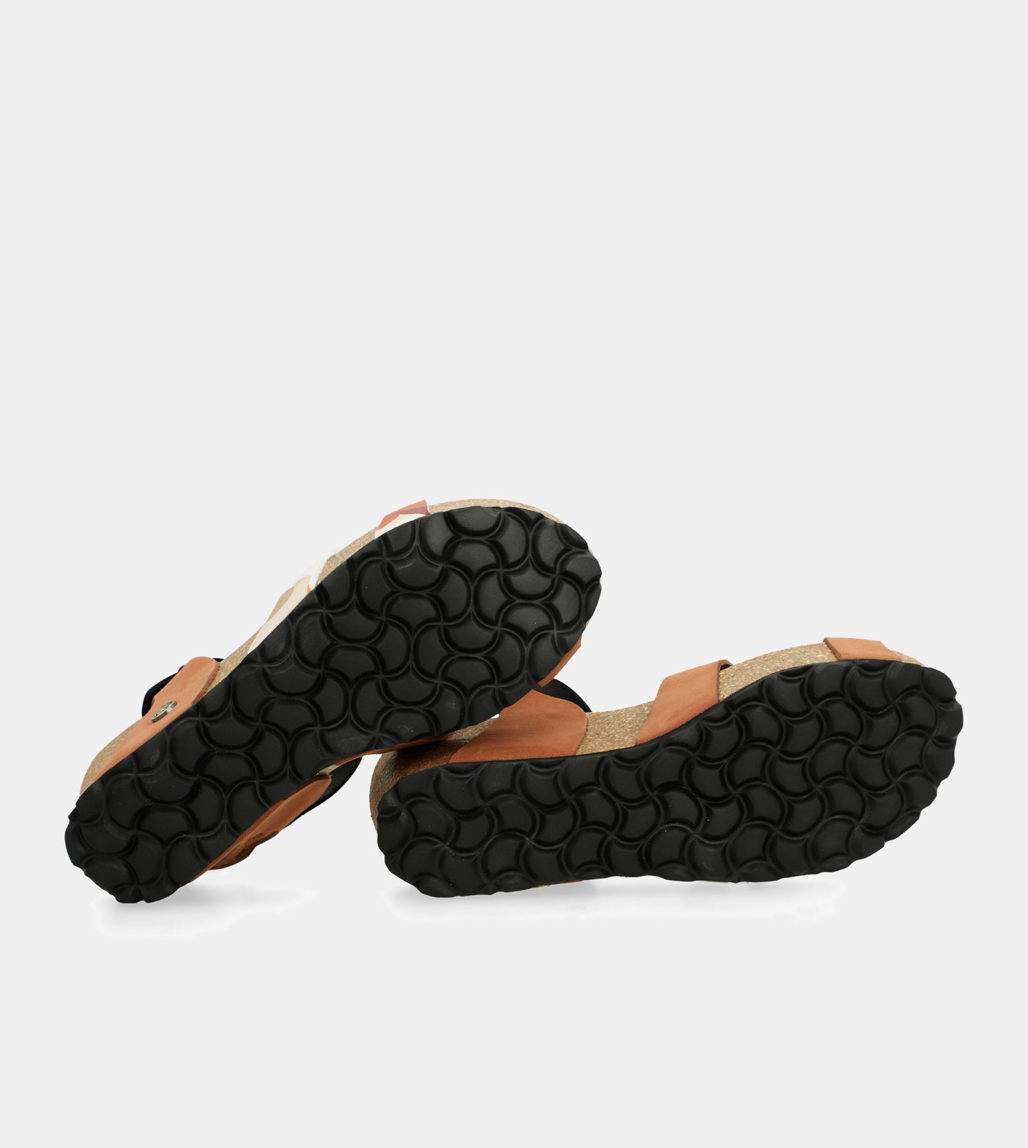 Keilsandalen bio mit Lederriemen