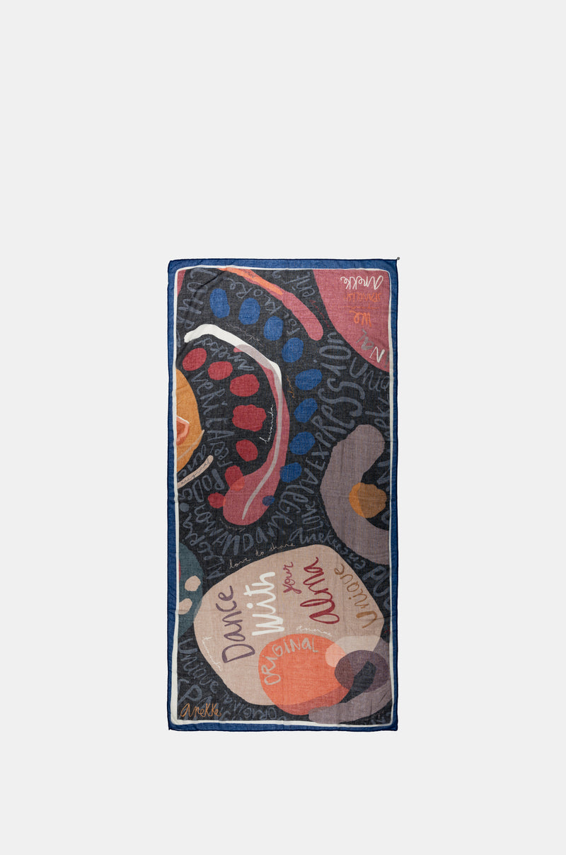 Alma mehrfarbiger Schal