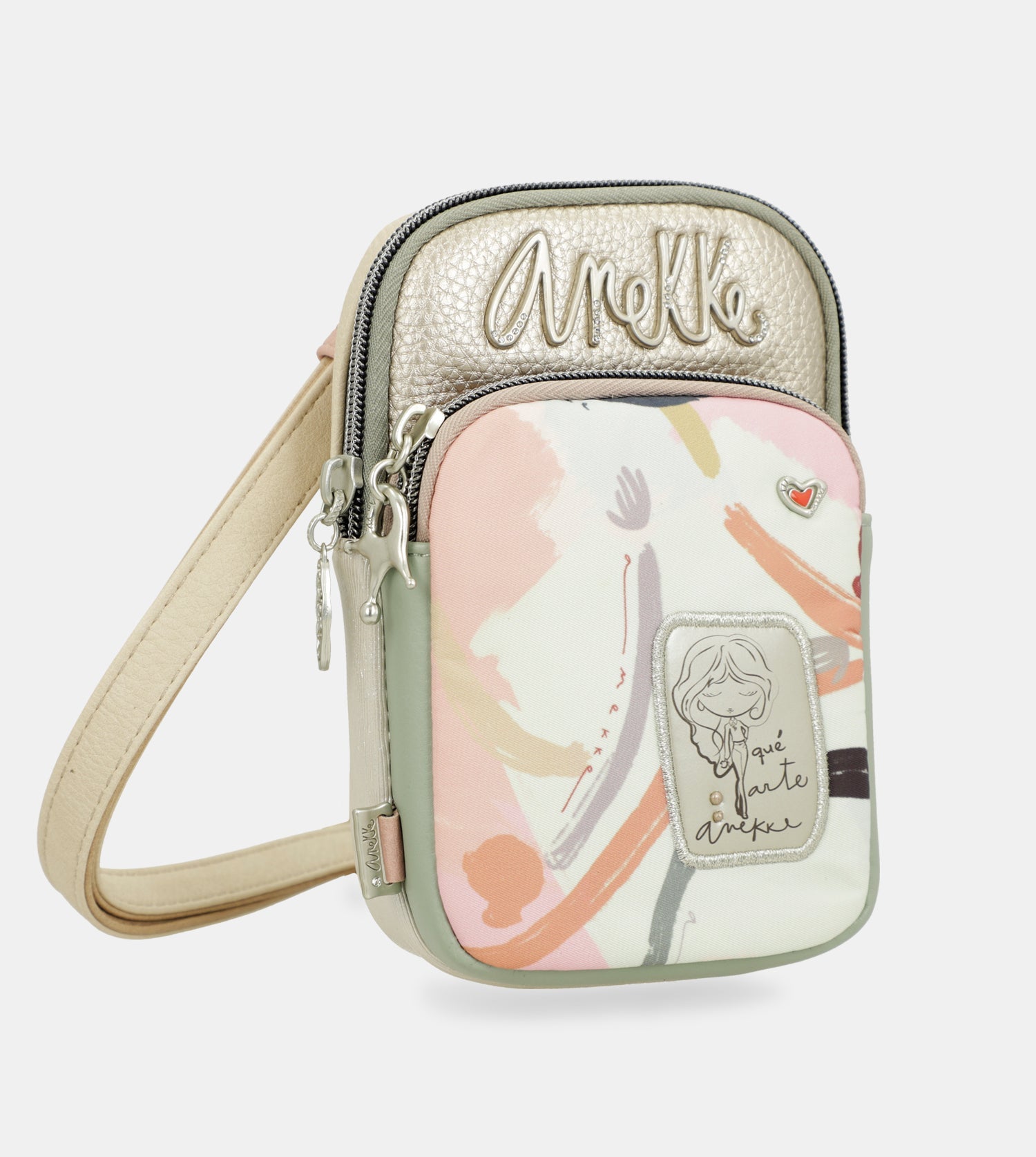 Mini-Umhängetasche Alma mit Tasche