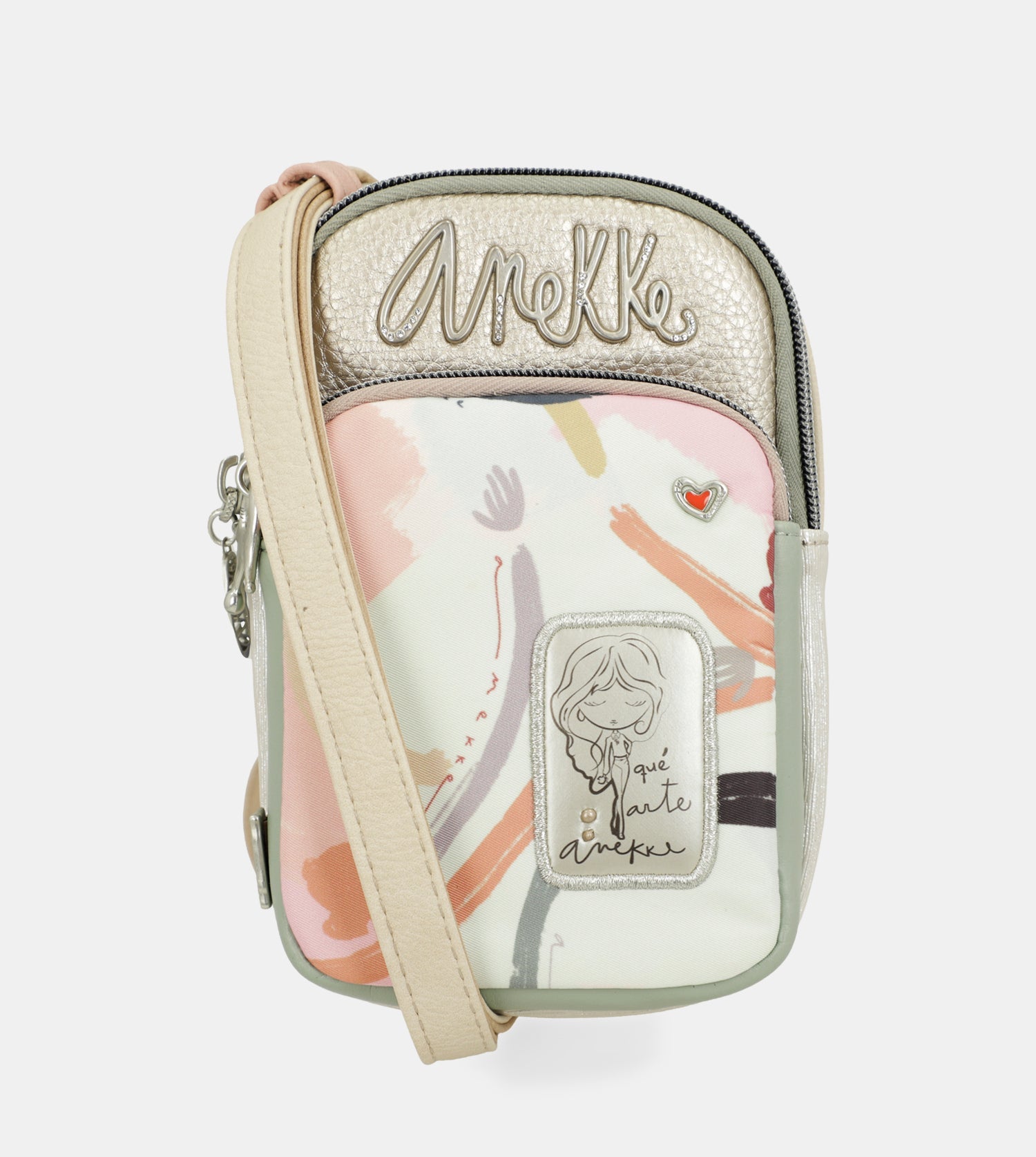 Mini-Umhängetasche Alma mit Tasche