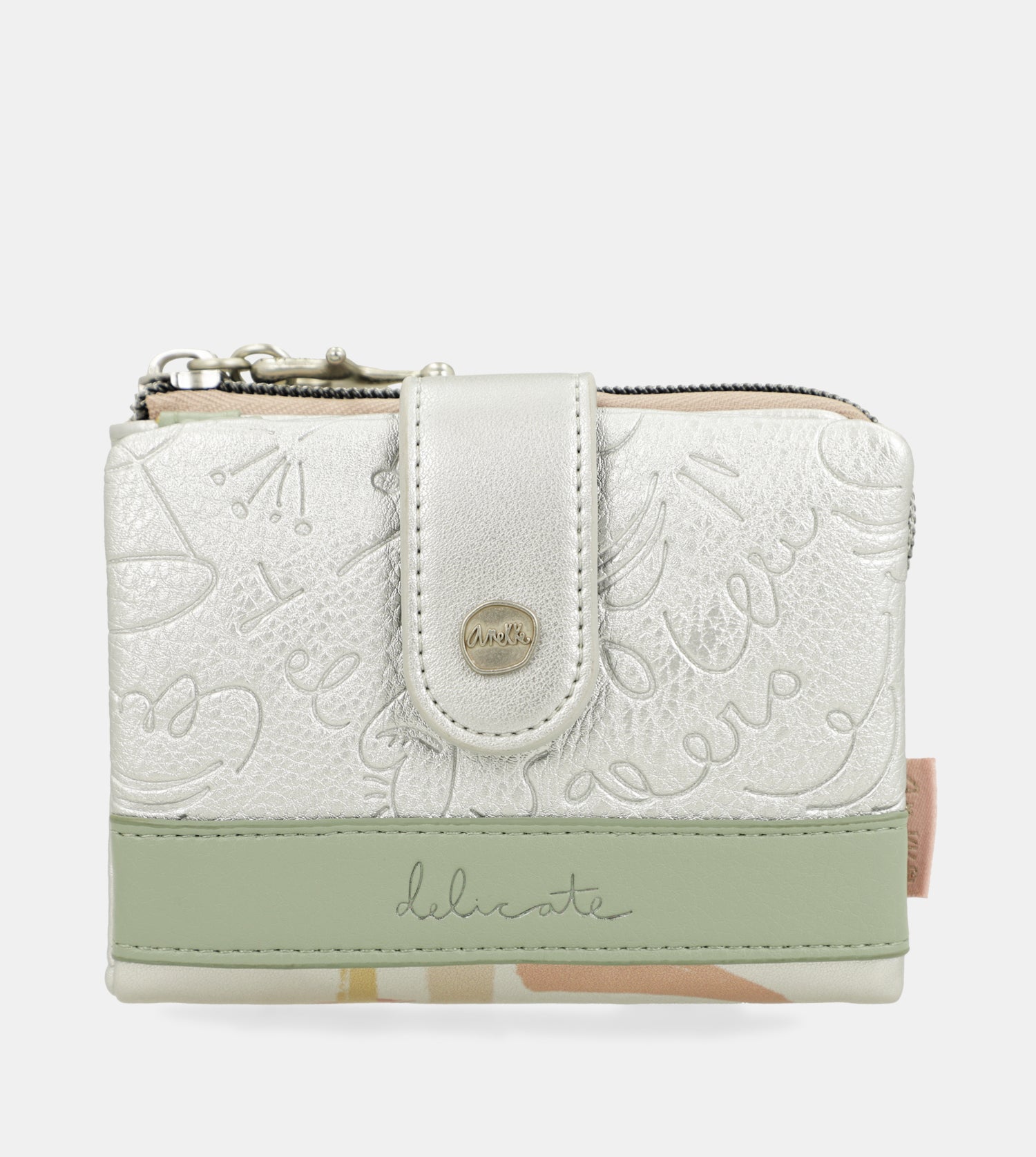 Kleines und flexibles RFID-Portemonnaie Alma