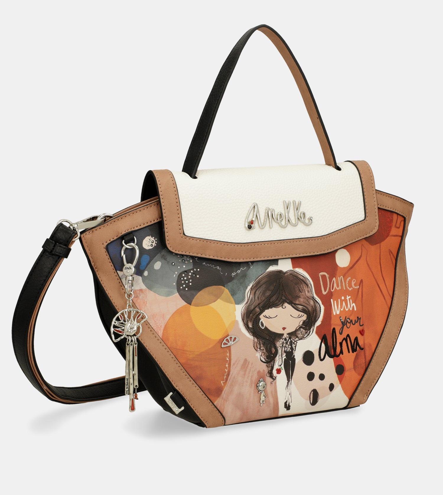 Tasche Alma mit Klappe