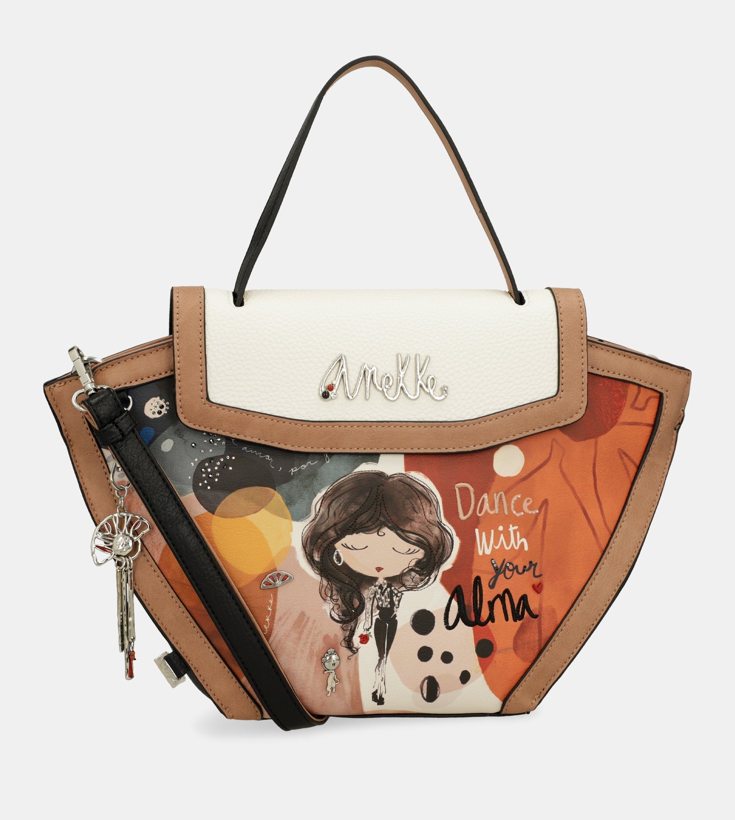 Tasche Alma mit Klappe