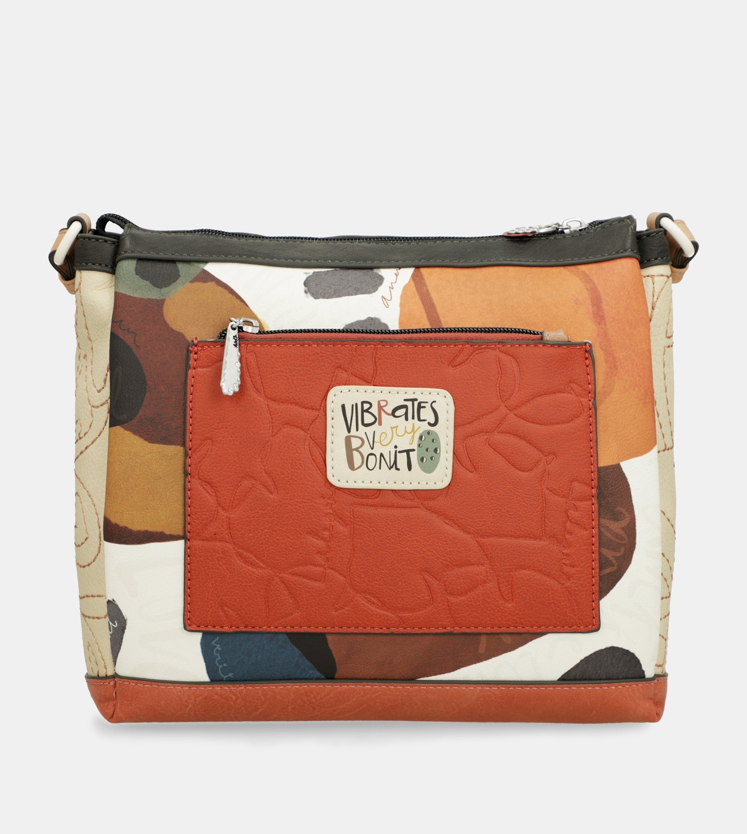 Umhängetasche Alma mit drei Fächern