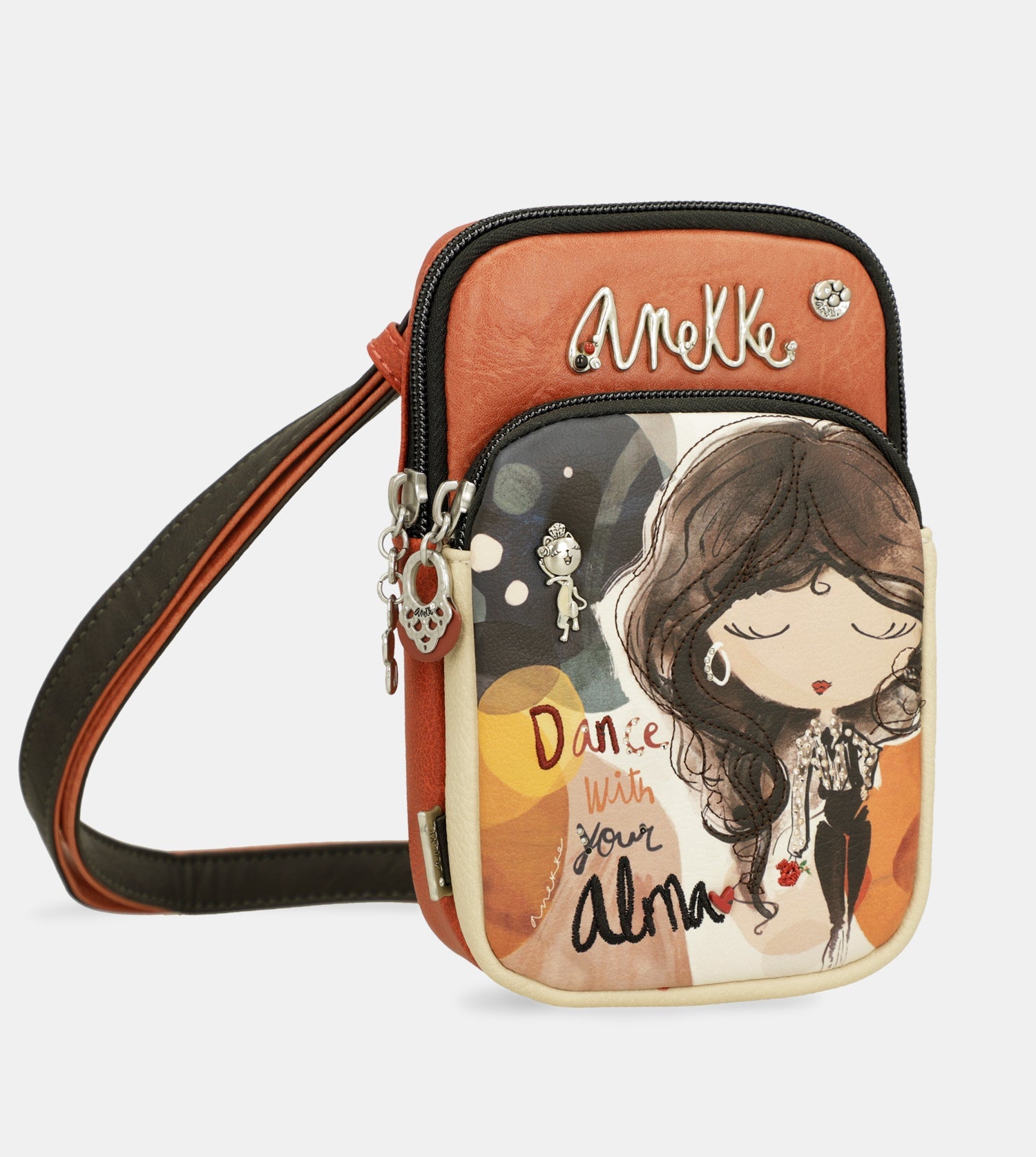 Mini-Umhängetasche Alma mit Tasche