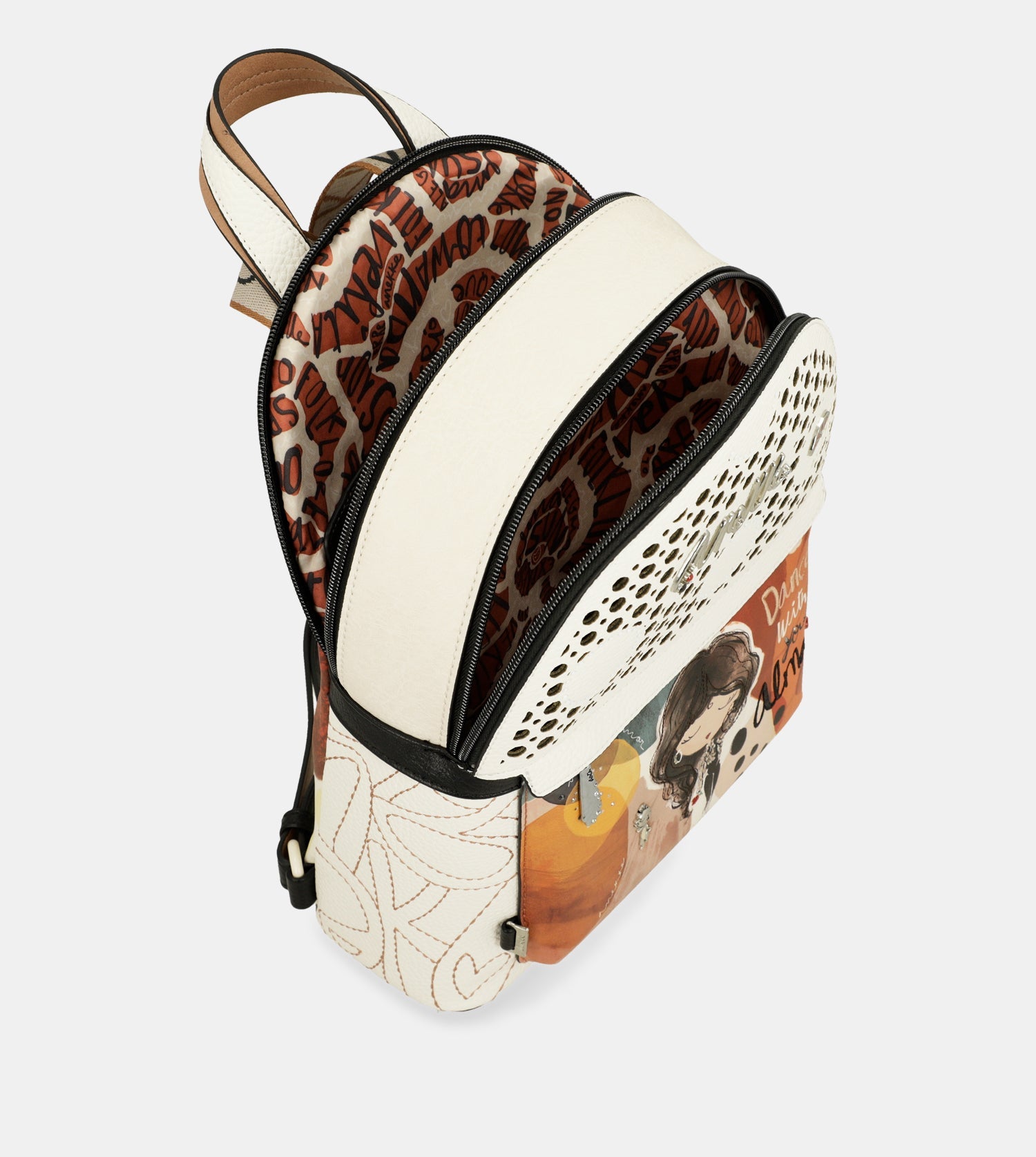 Rucksack Alma mit zwei Fächern