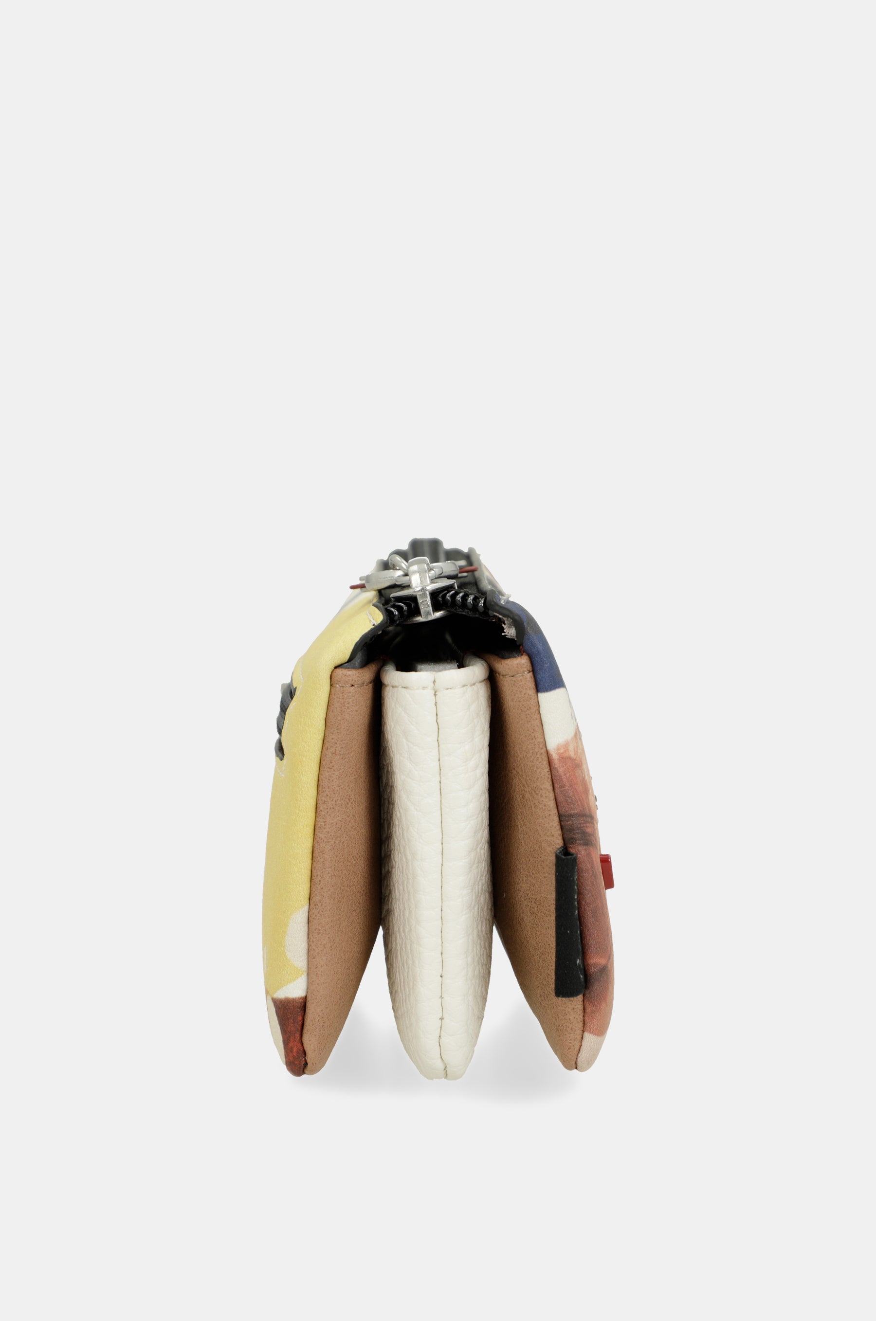 Münztasche Alma mit drei Fächern