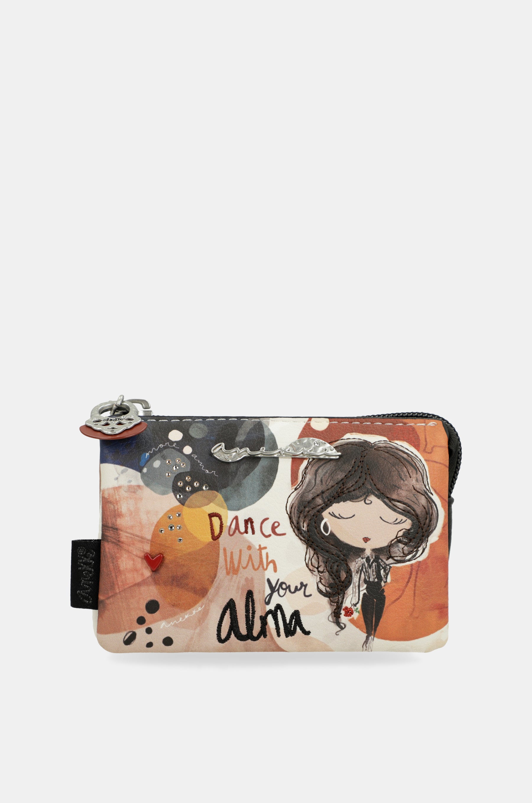 Münztasche Alma mit drei Fächern