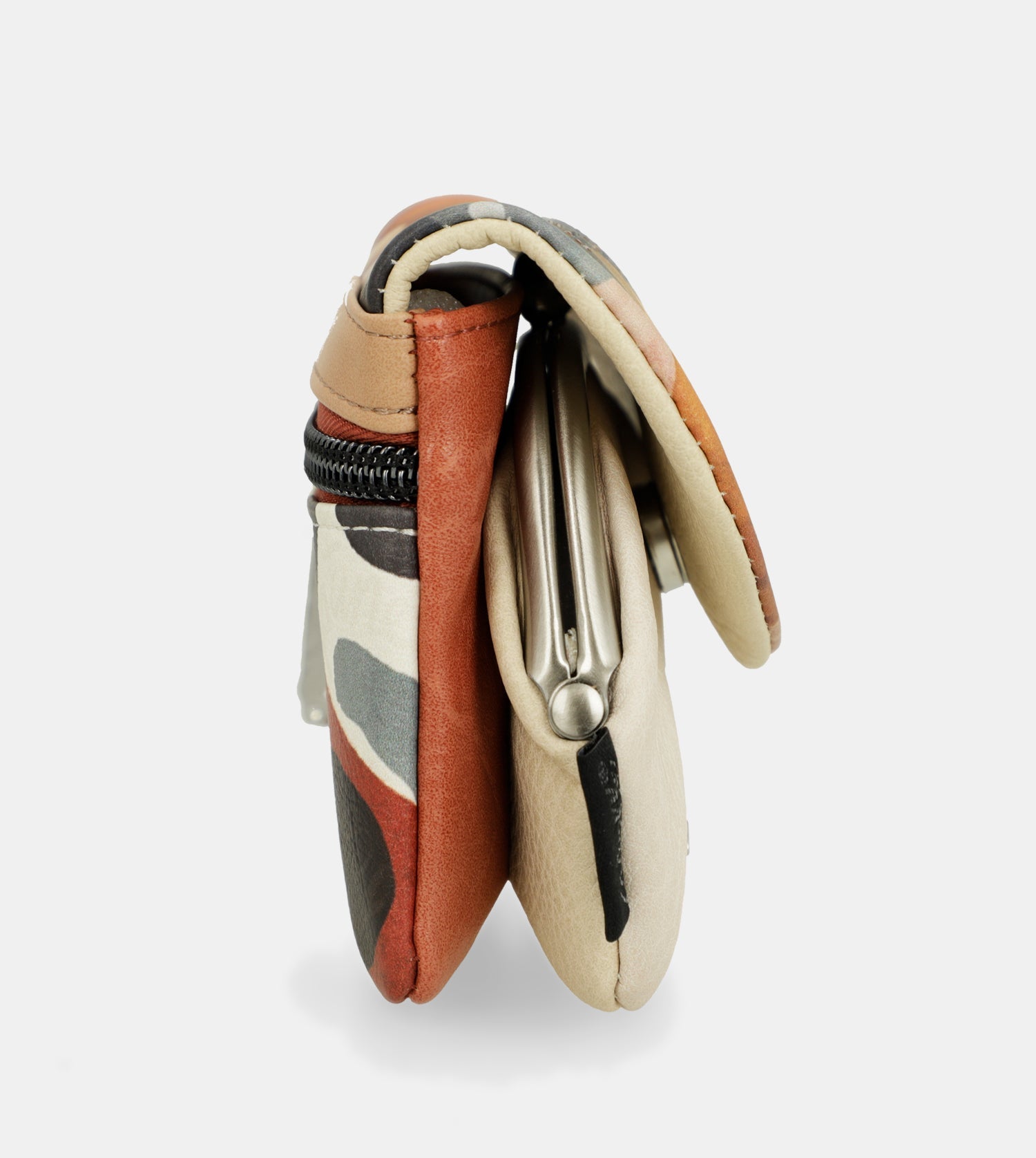Münztasche Alma mit Klappe