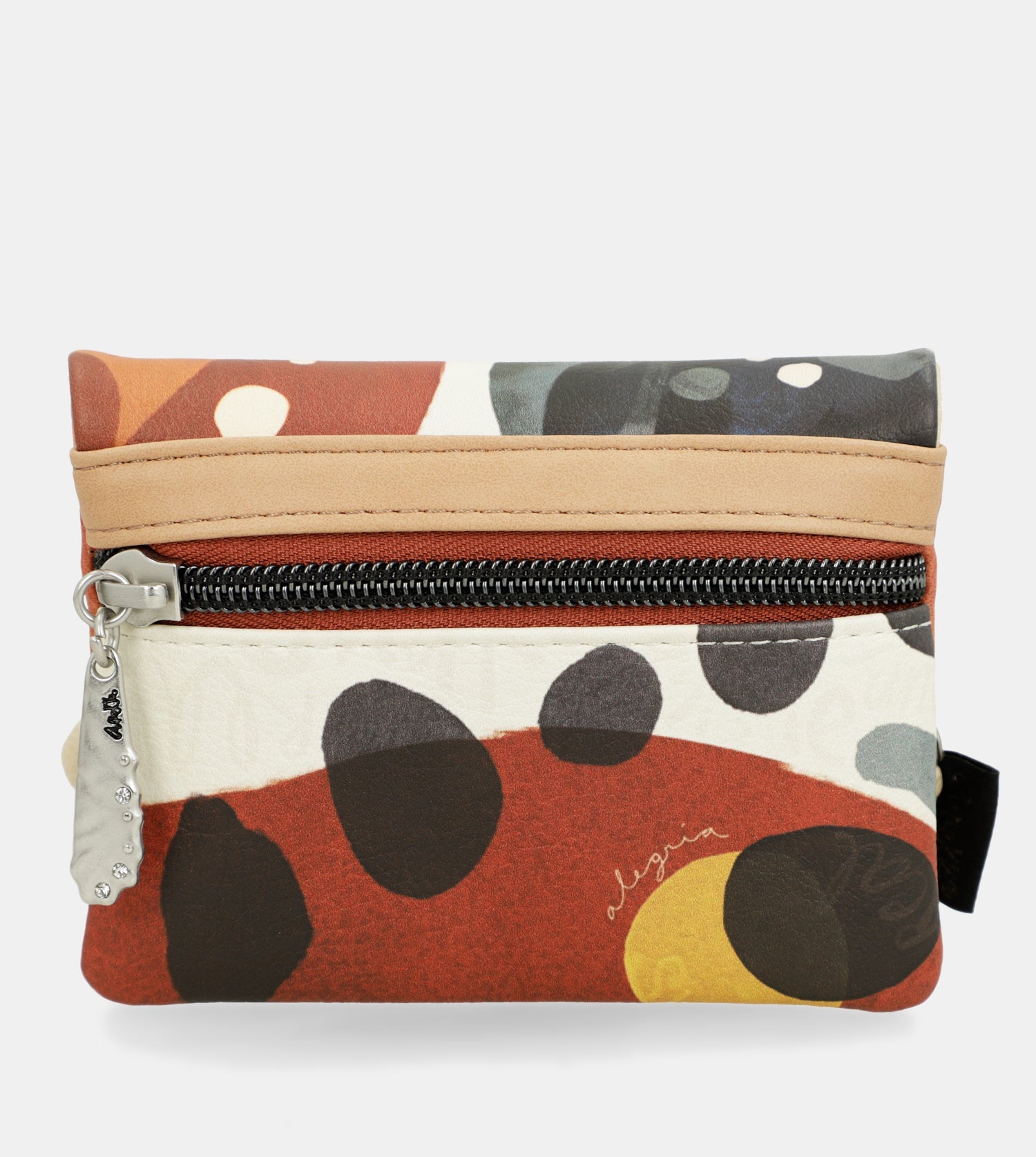 Münztasche Alma mit Klappe