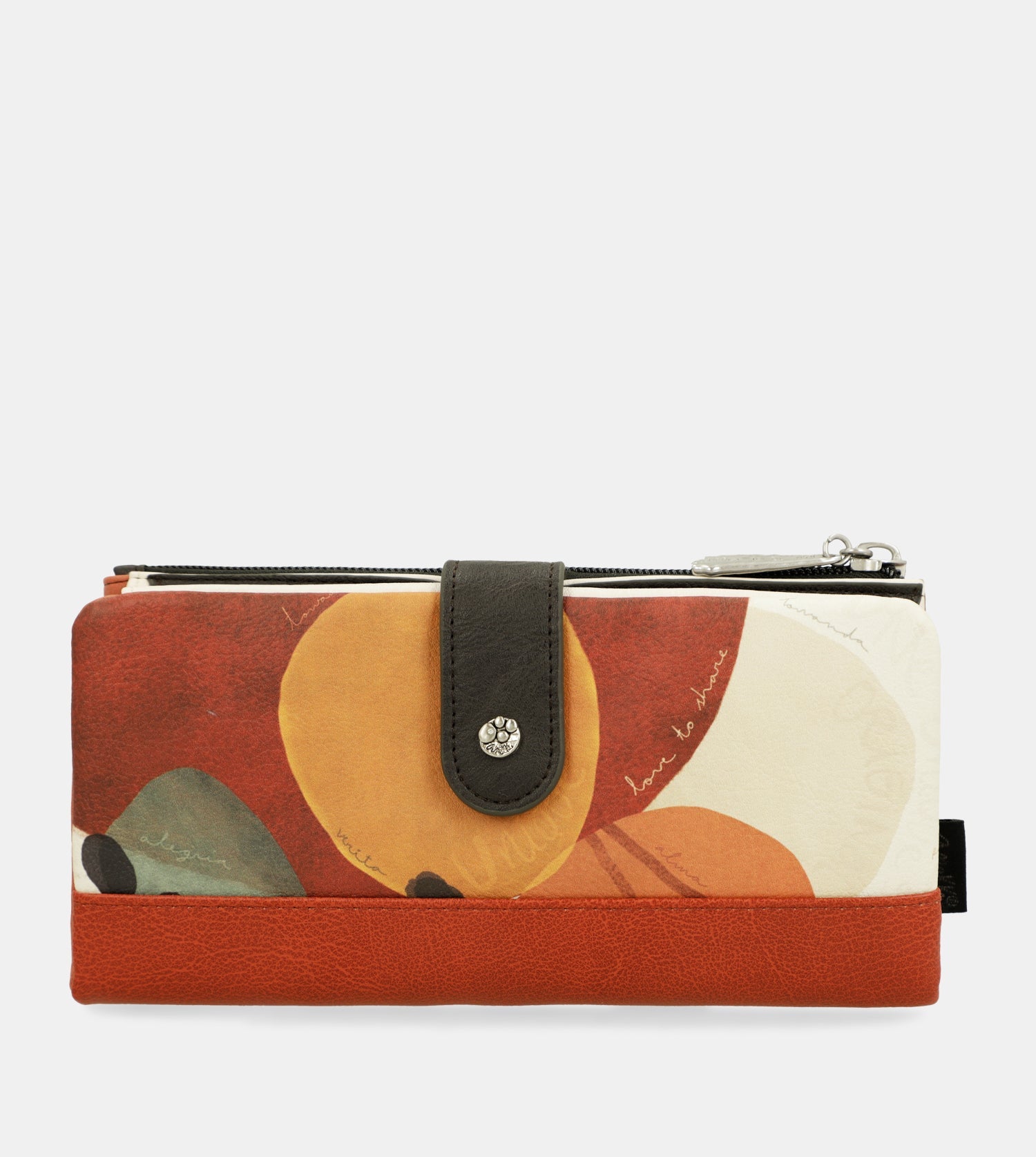 Weiches großes RFID-Portemonnaie Alma