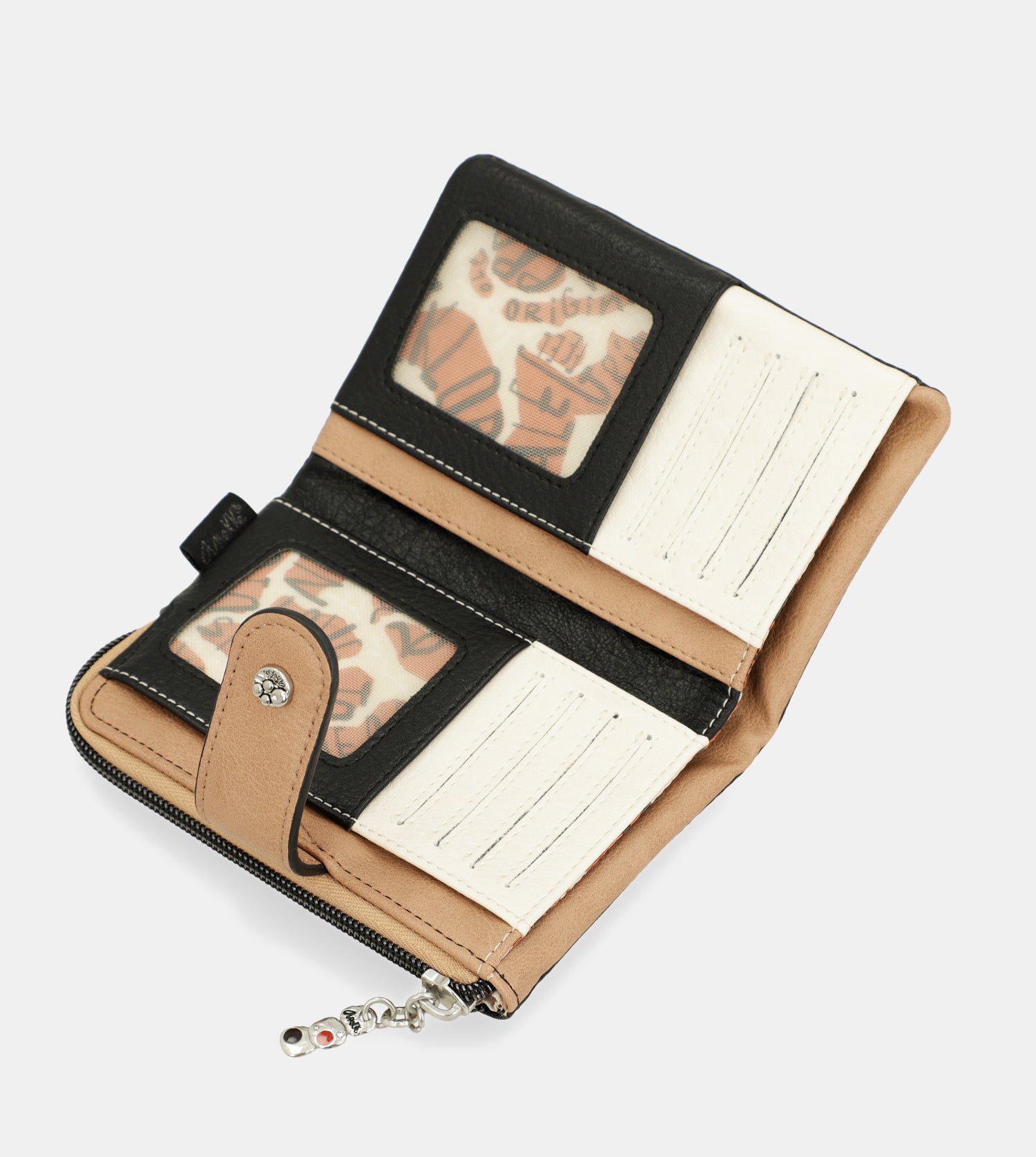 Weiches mittleres RFID-Portemonnaie Alma