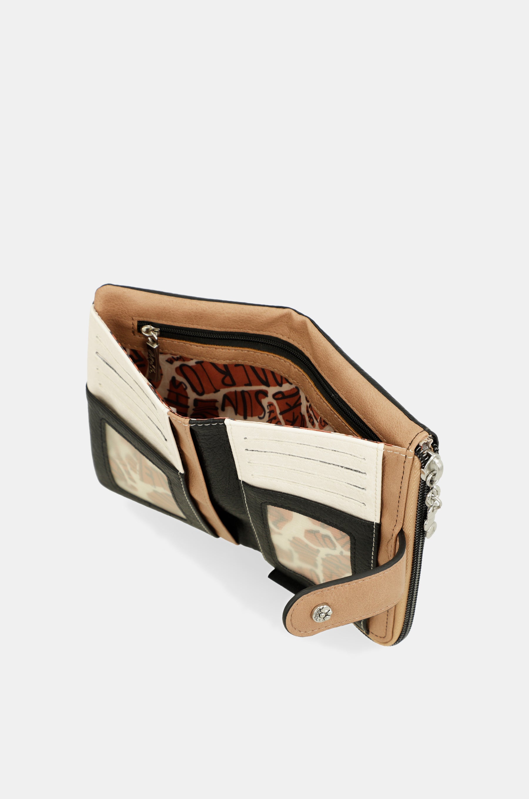 Weiches mittleres RFID-Portemonnaie Alma