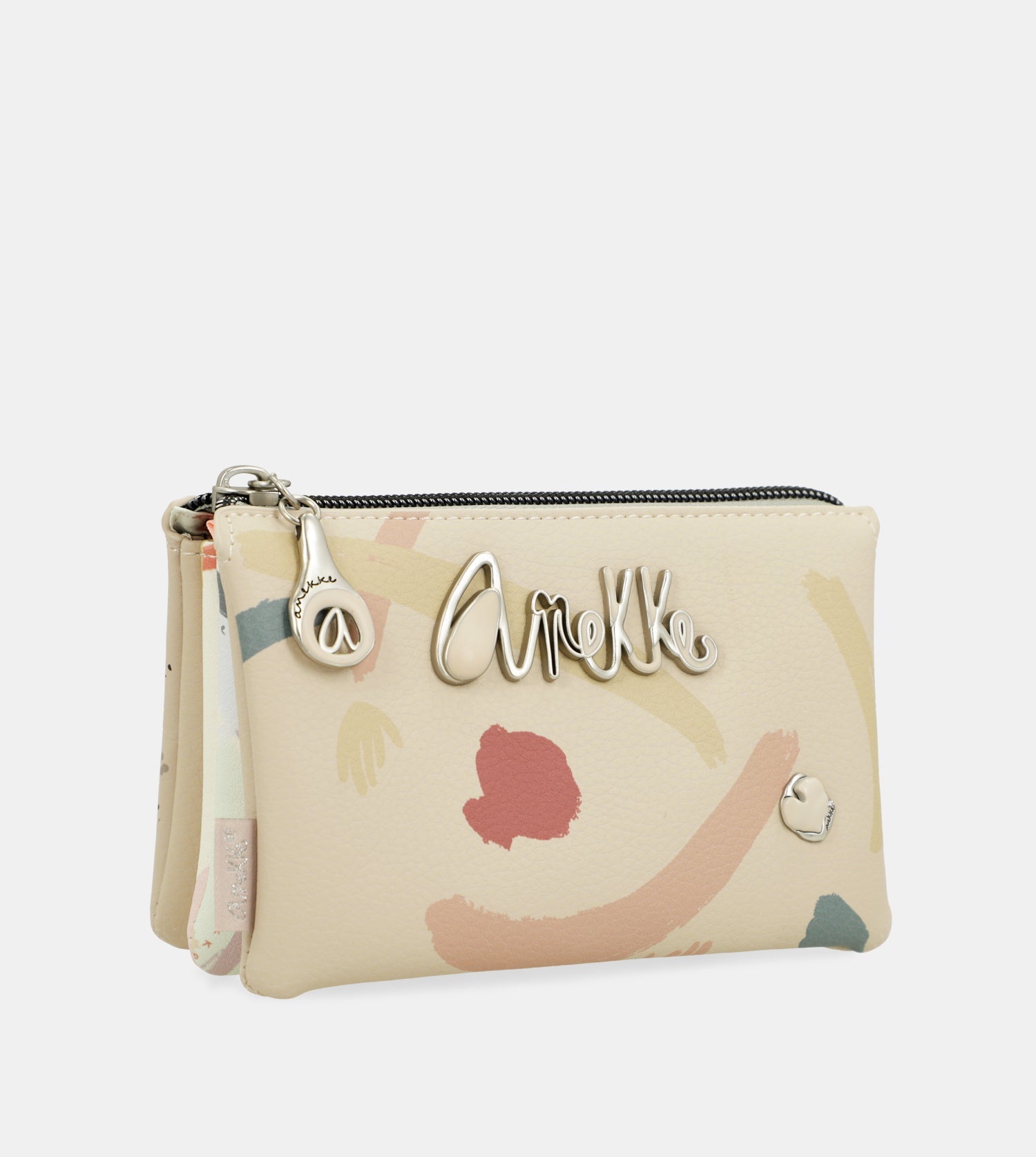Münztasche Alma mit drei Fächern