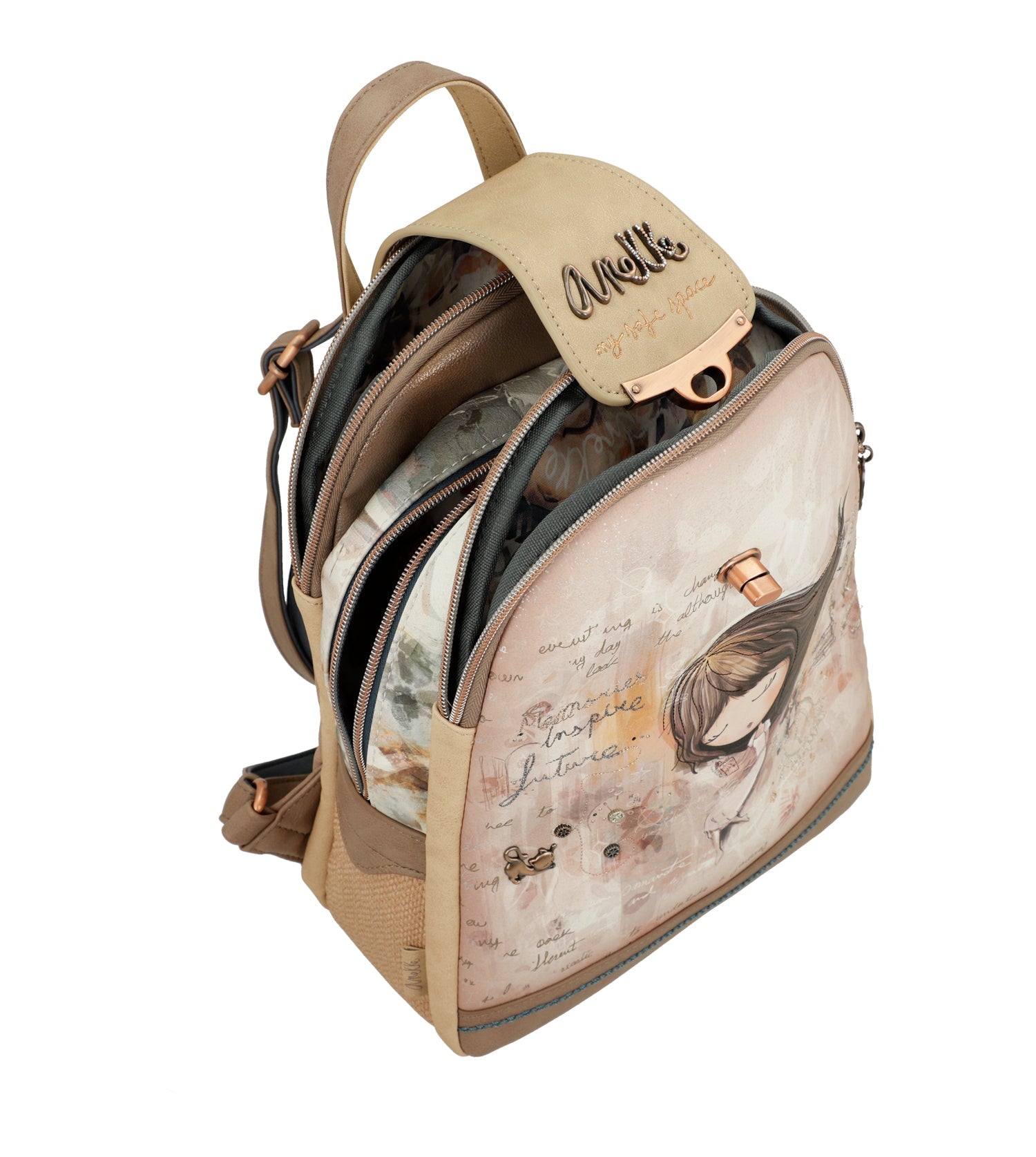 Rucksack mit drei Fächern Memories