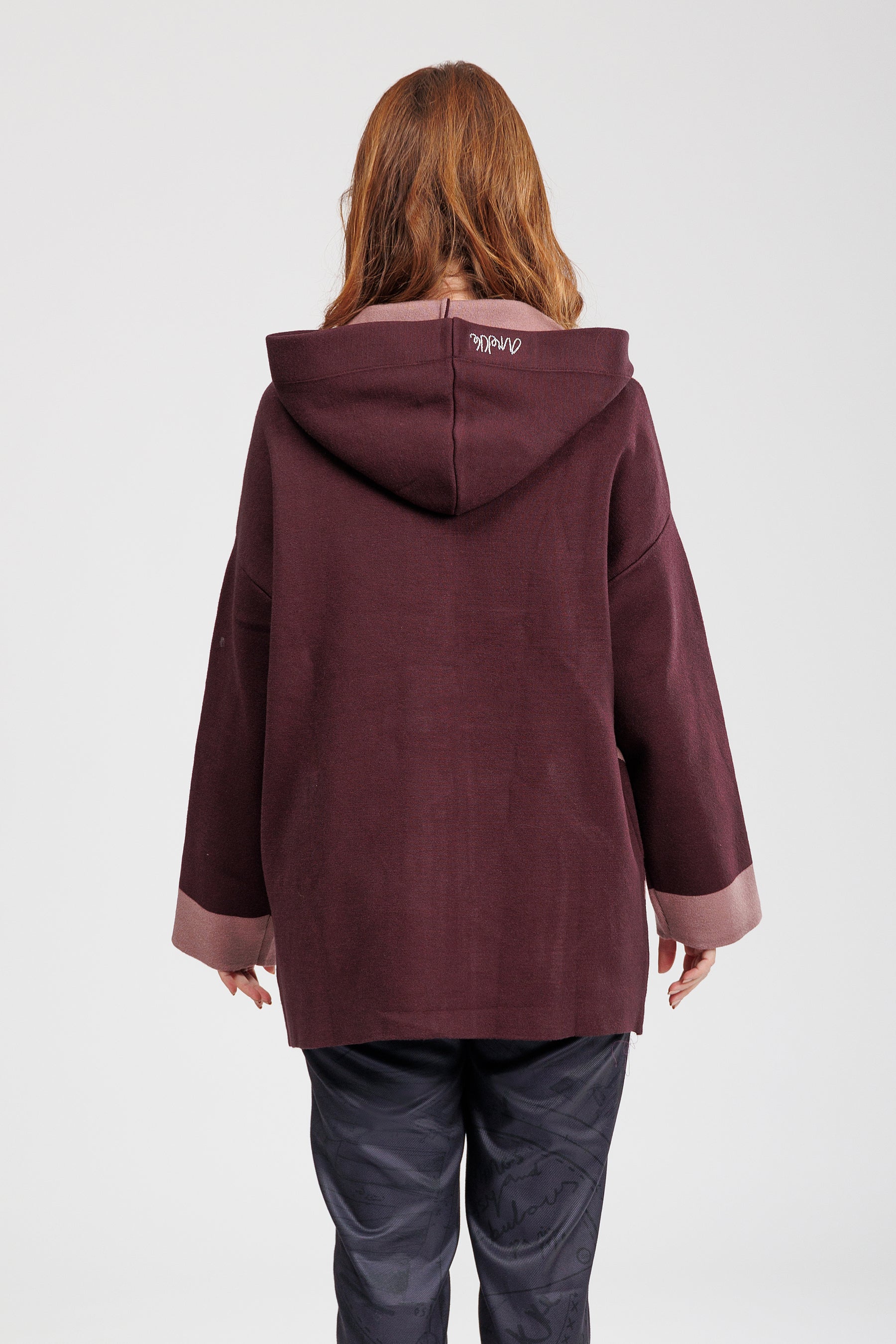 Cardigan violett