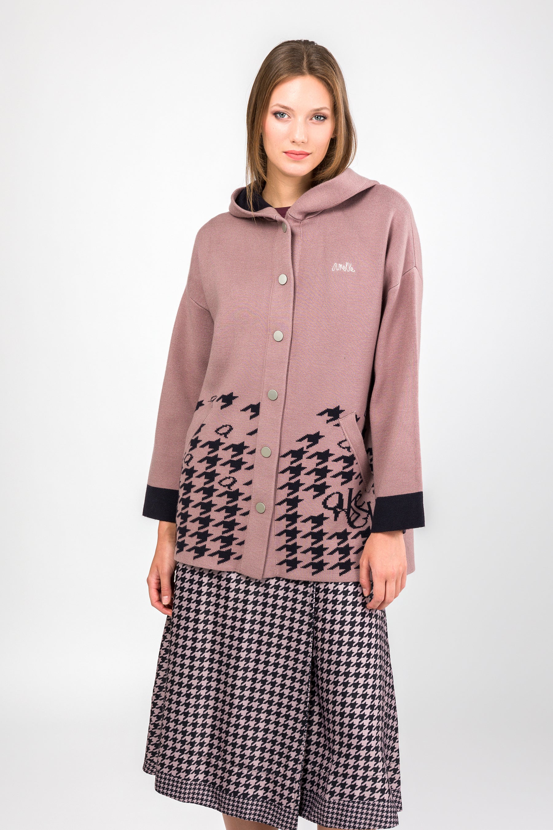 Cardigan rosa