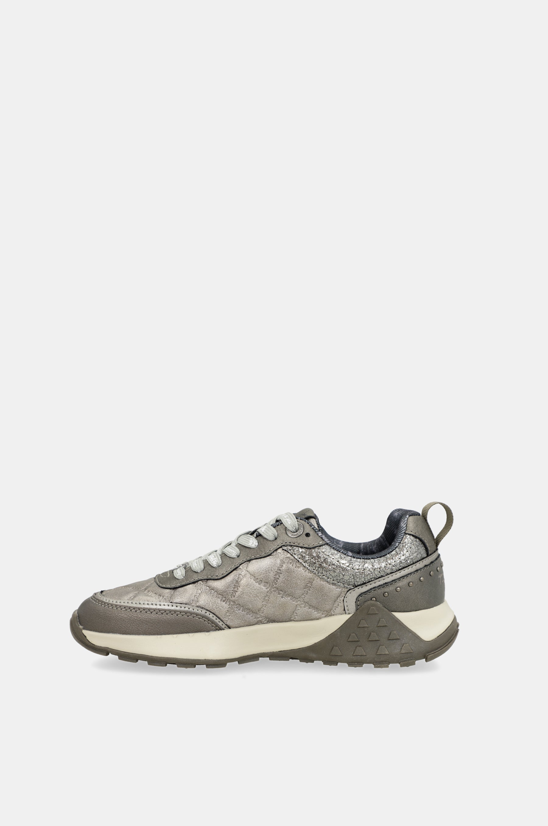 Sneakers taupe metallisch