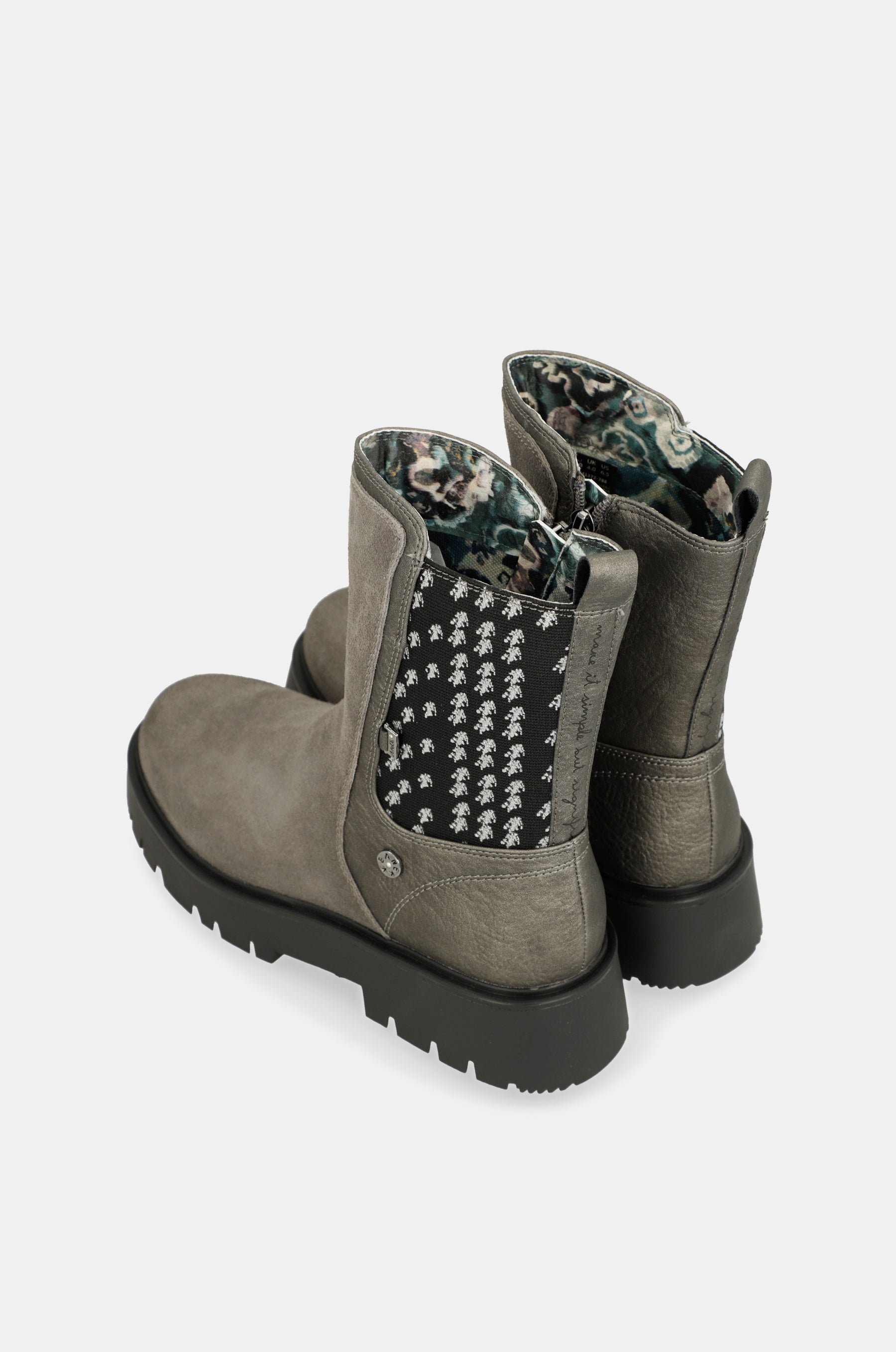 Stiefel zinnfarben Nature Koko