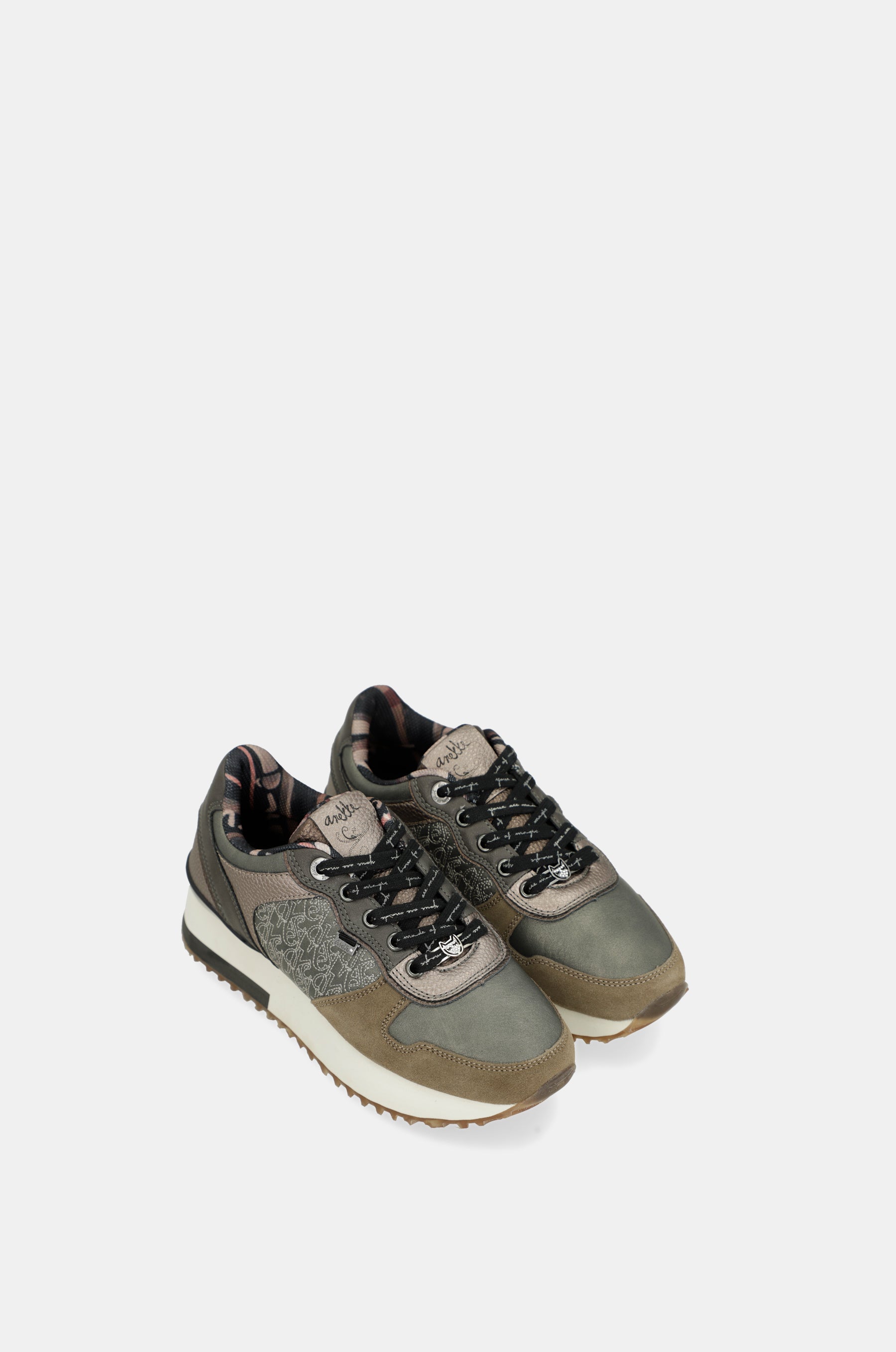 Sneakers Platform taupe