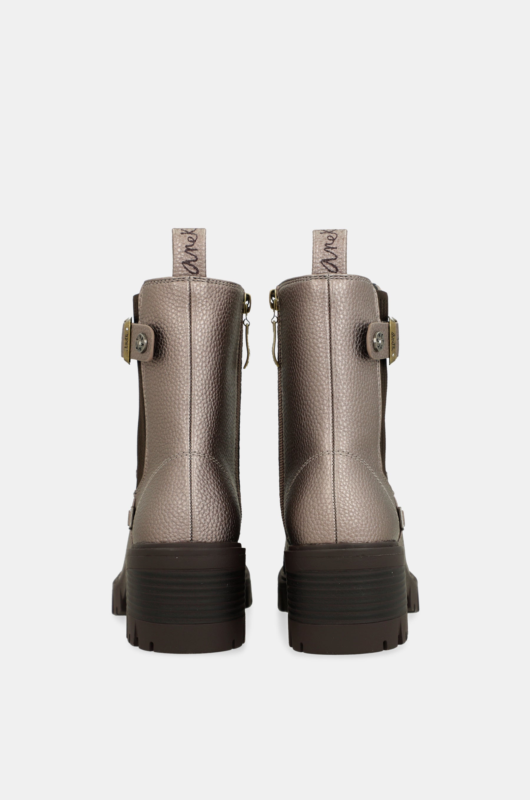 Booties gold Studio