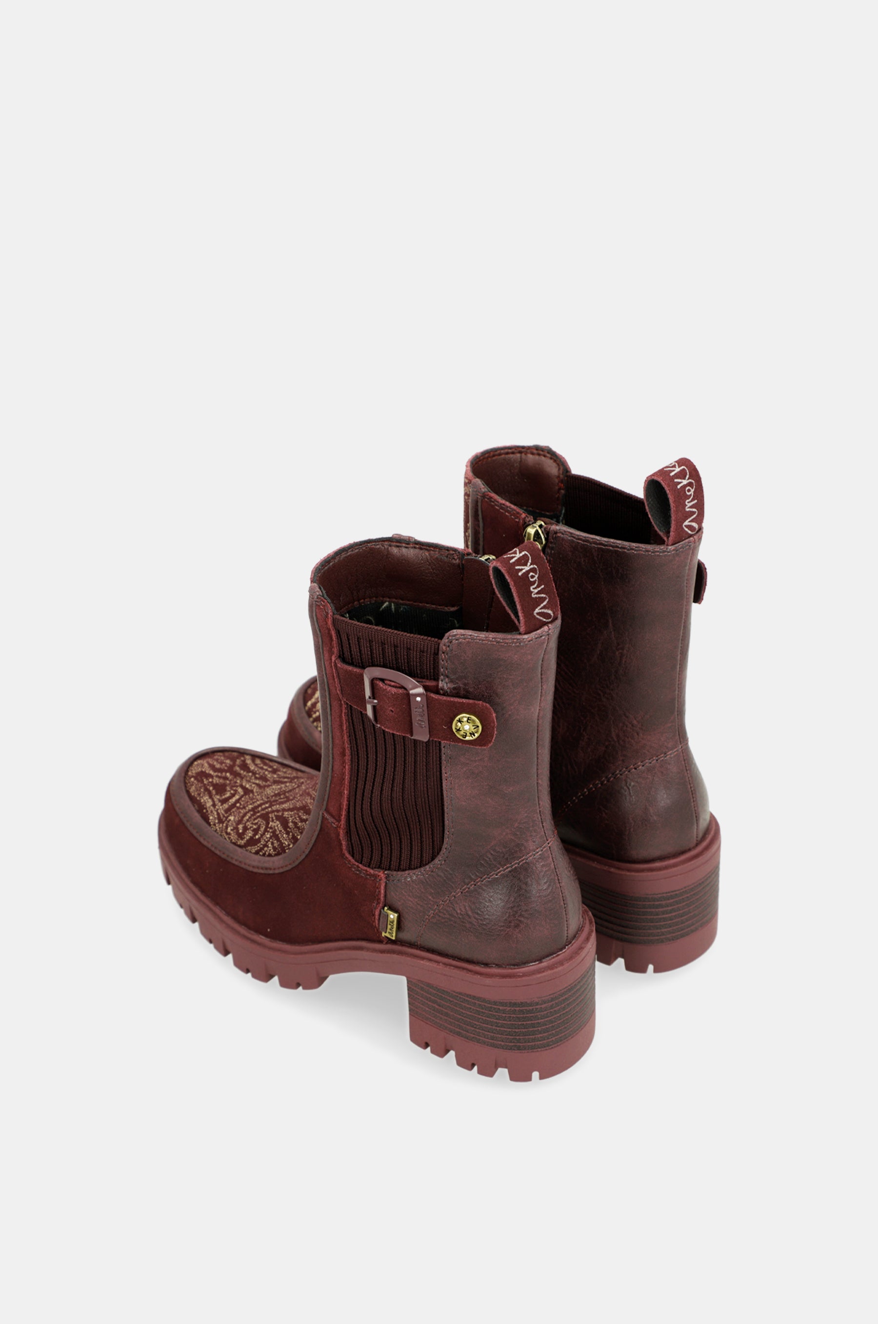 Booties bordeaux Manifesto