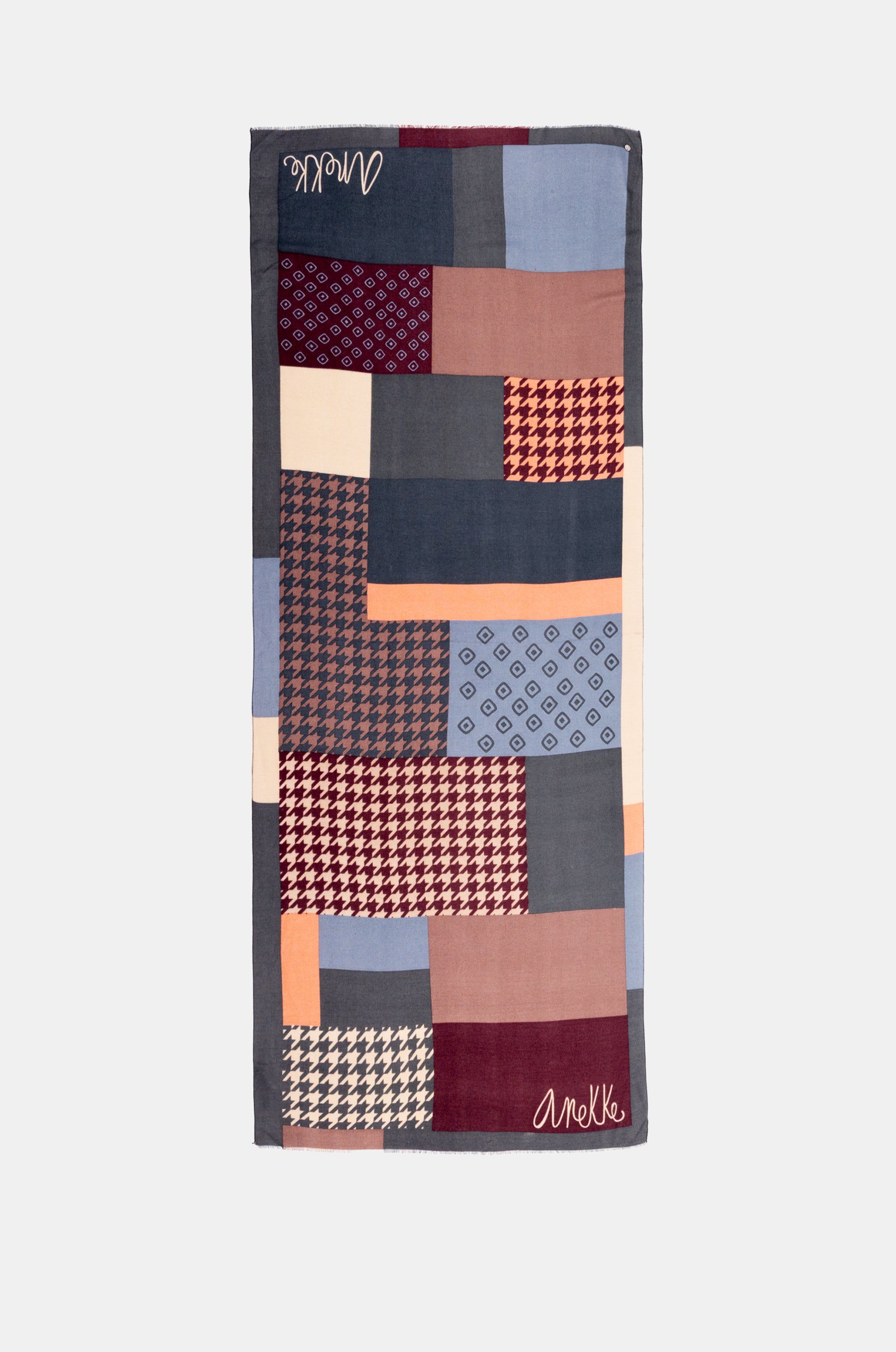 Pashmina gemustert