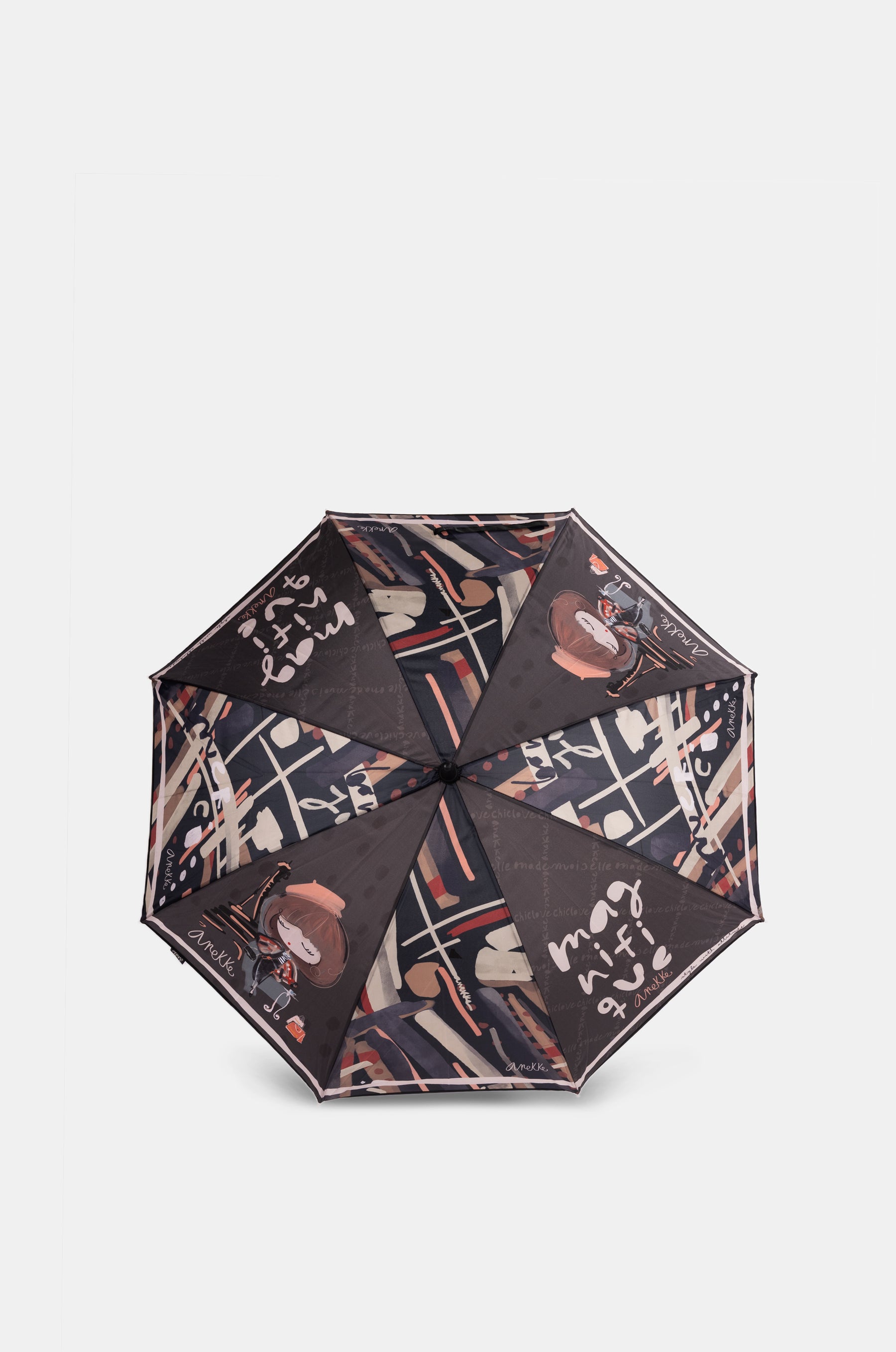 Regenschirm lang Mademoiselle
