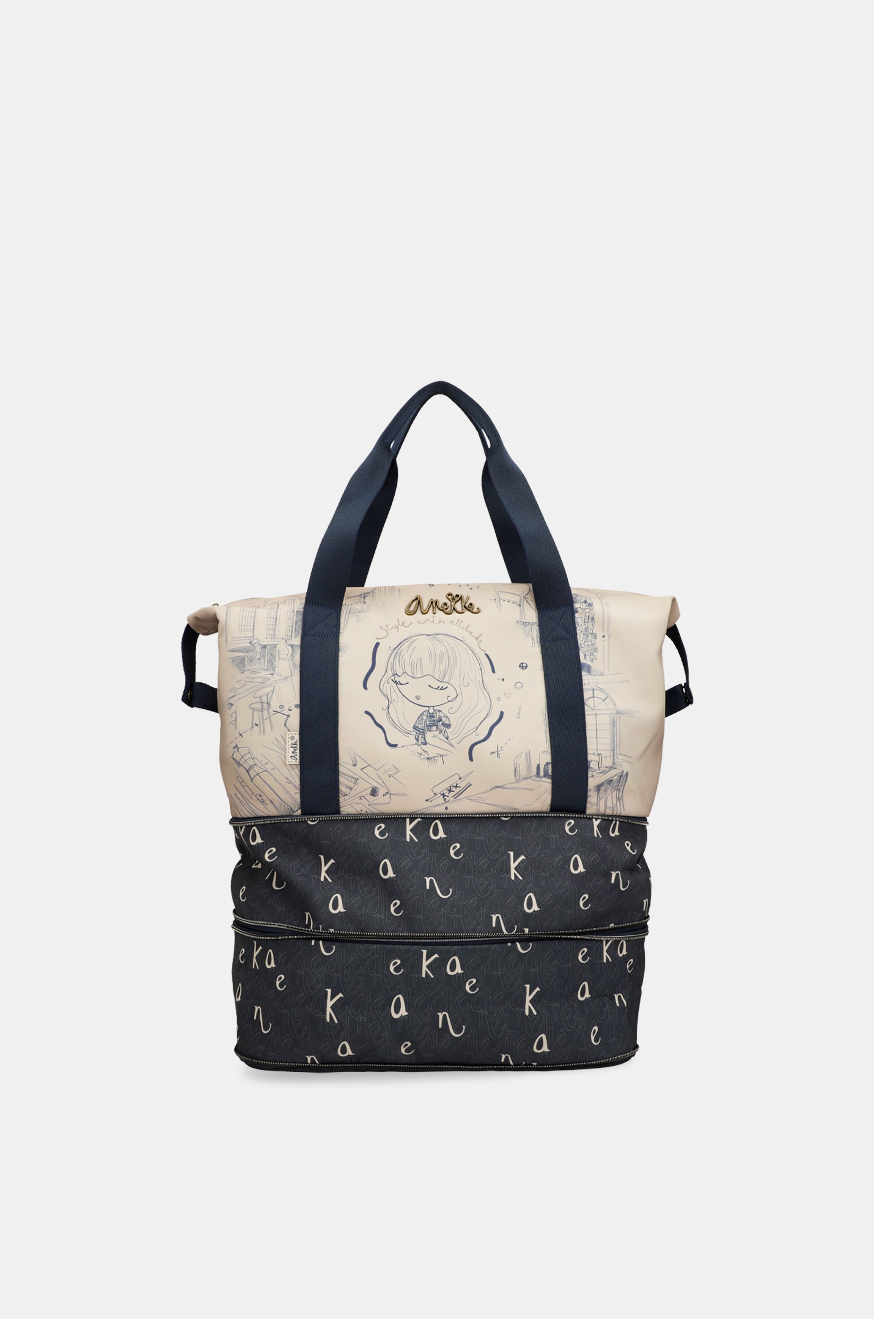 Reisetasche vergrößerbar