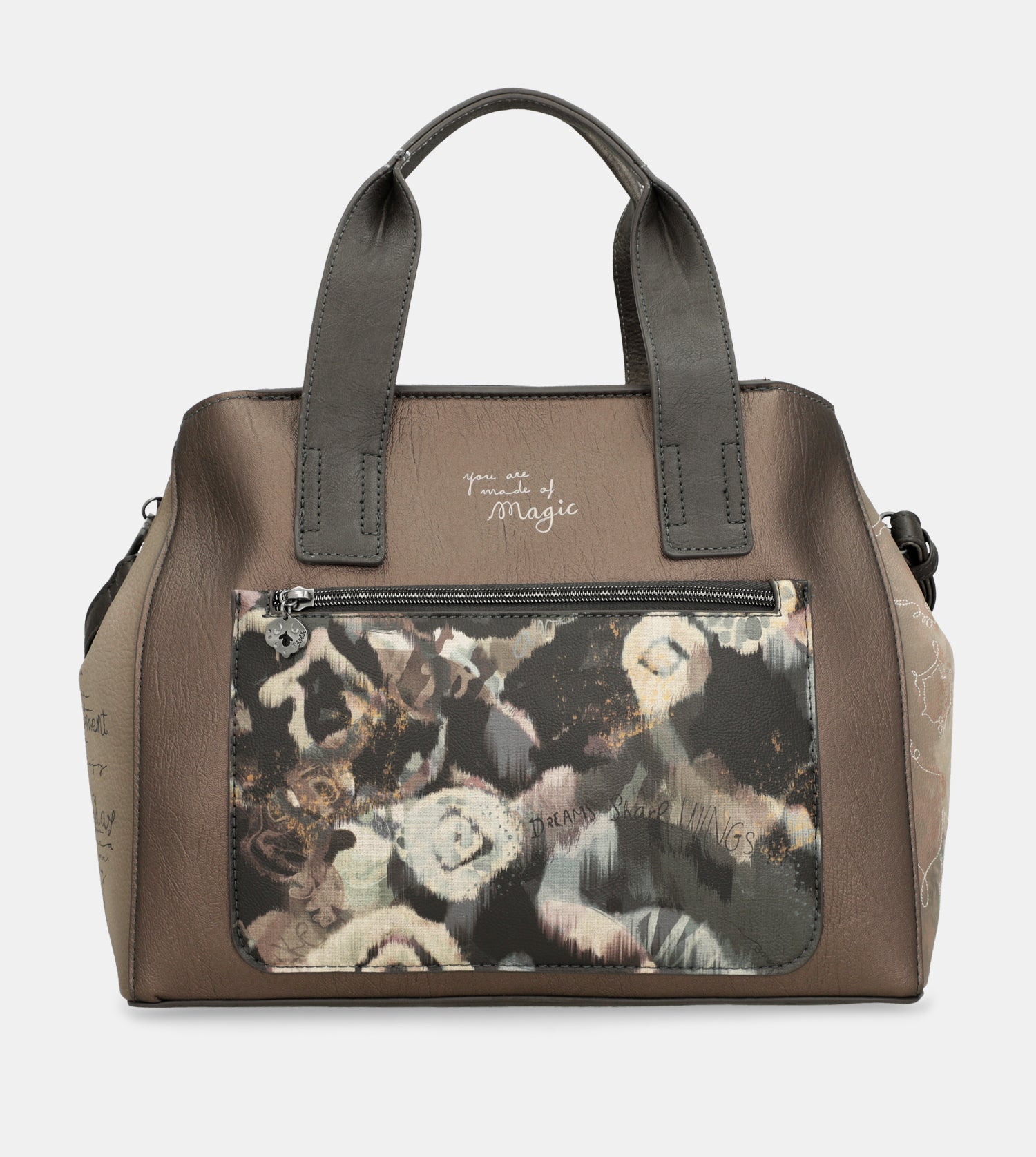 Handtasche mit Umhängeriemen Real