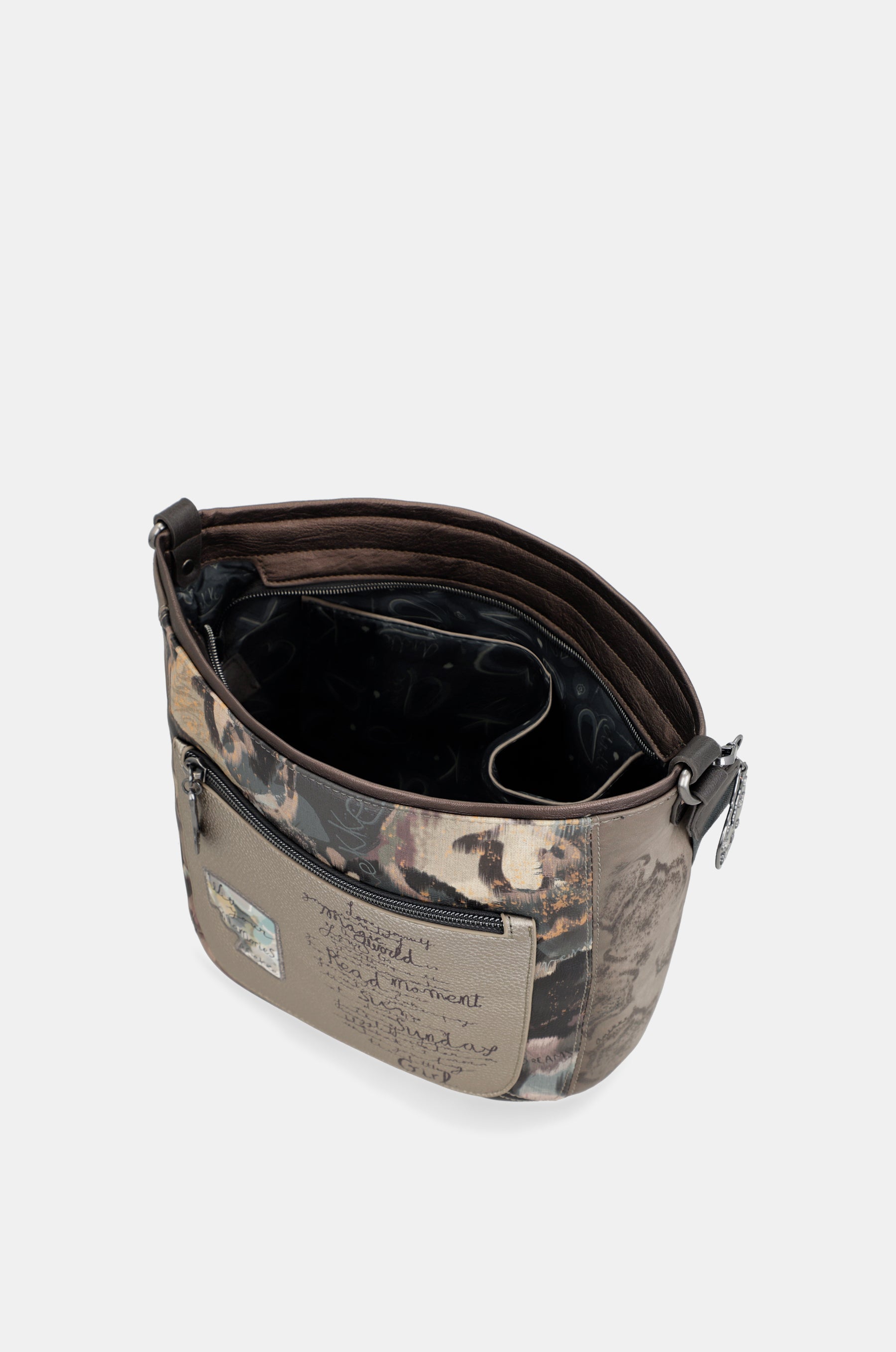 Umhängetasche oval Real mittelgroß