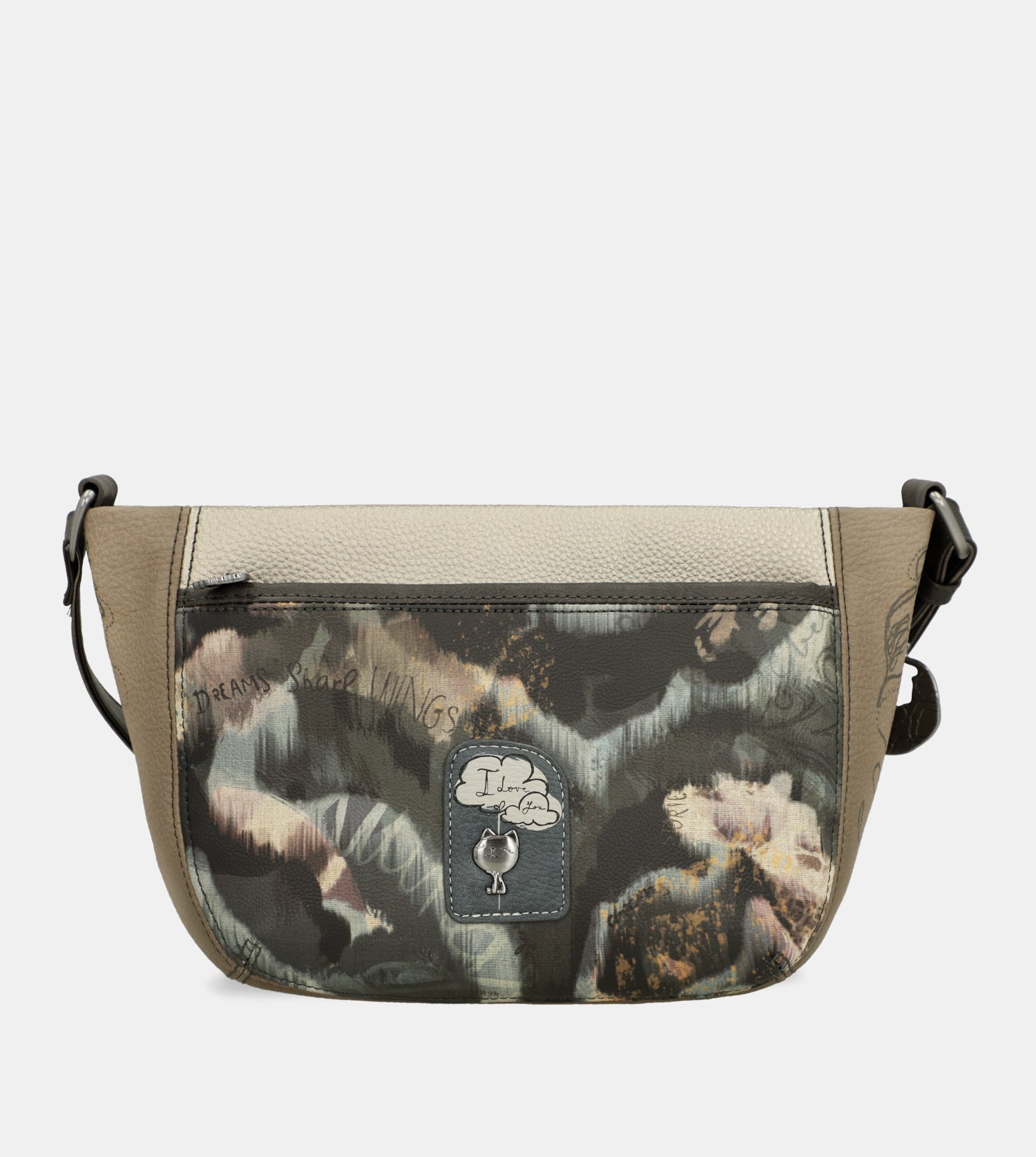 Umhängetasche oval Real klein