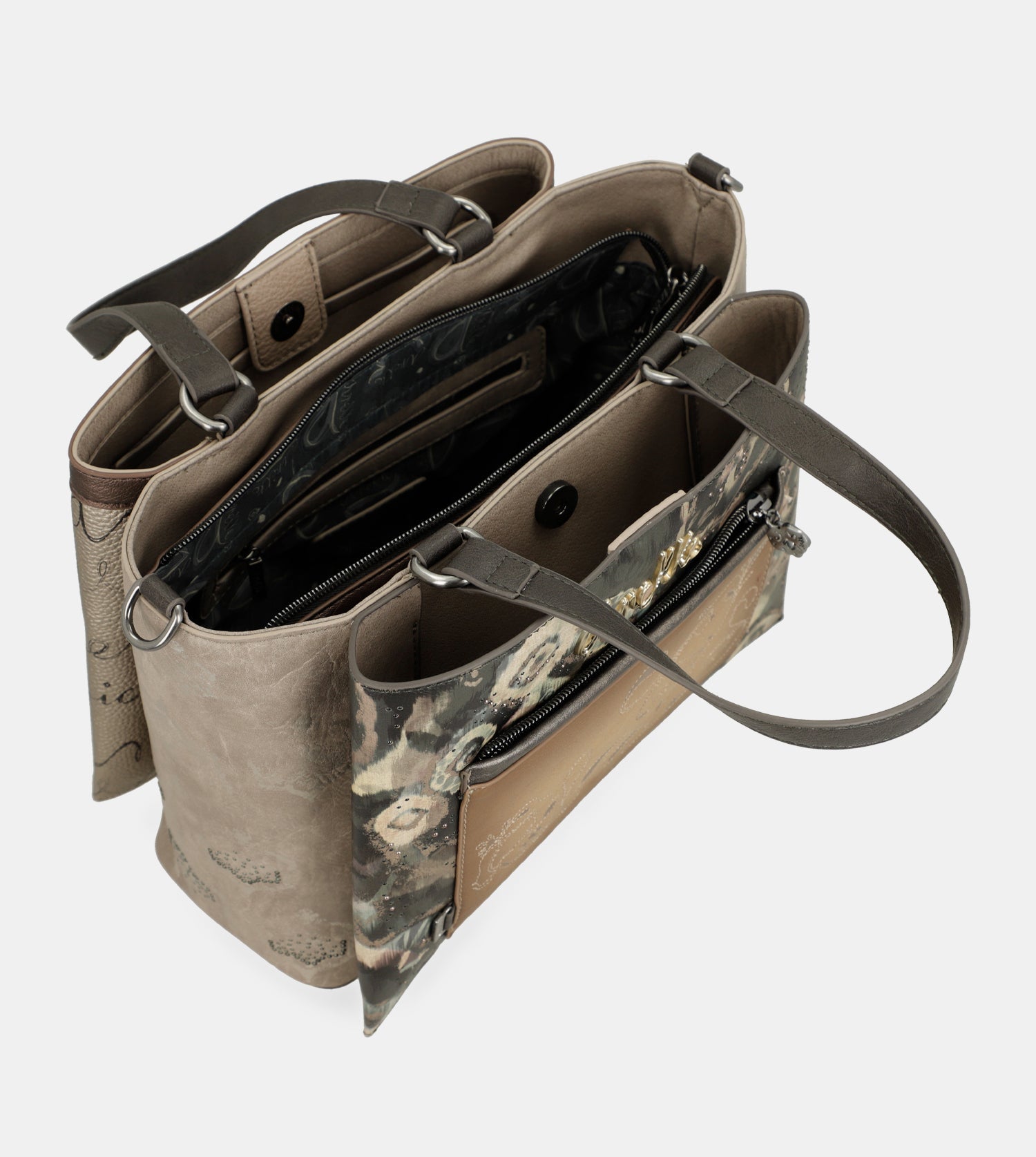 Handtasche mit Umhängeriemen Manifesto