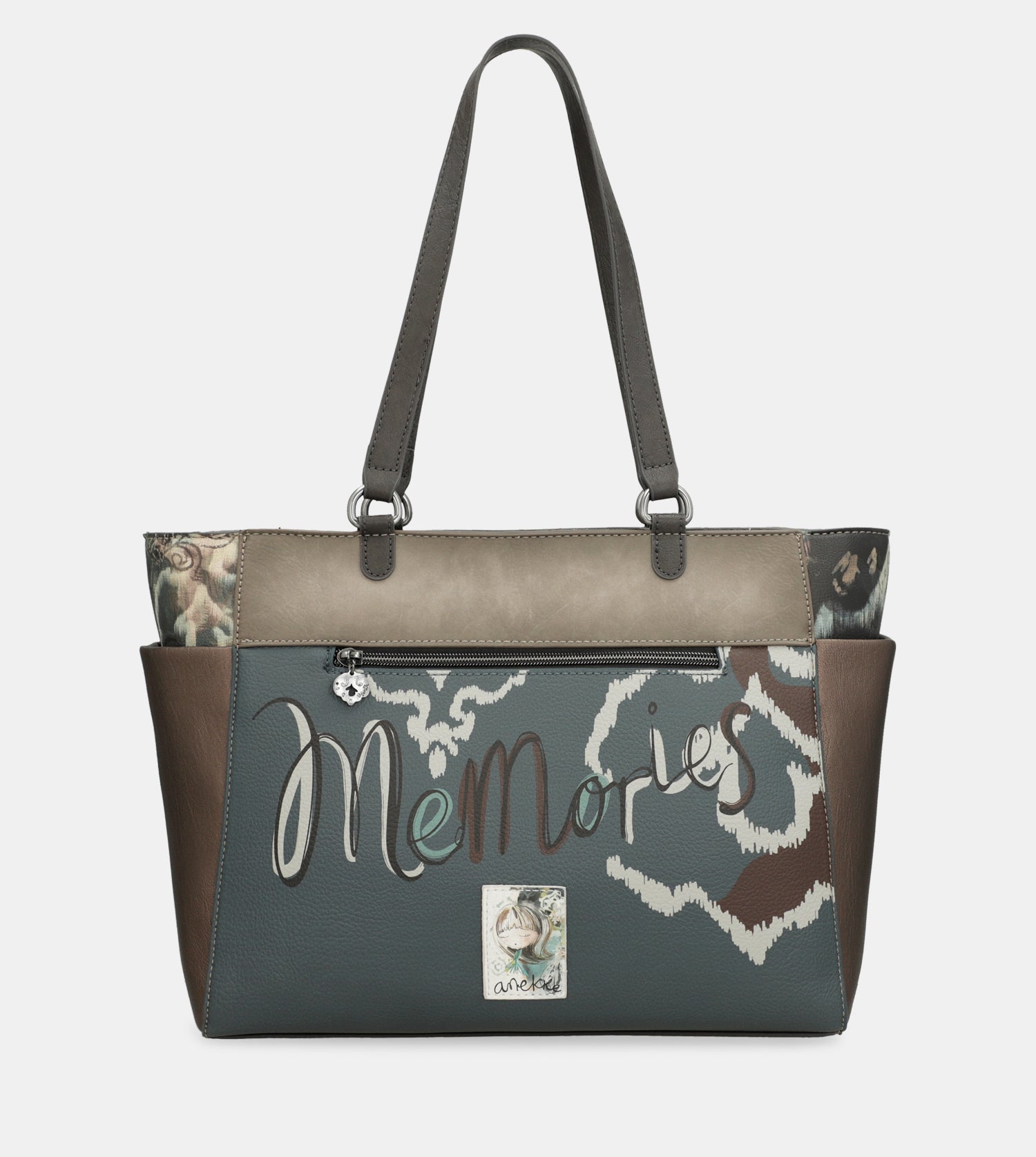 Schultertasche Manifesto groß