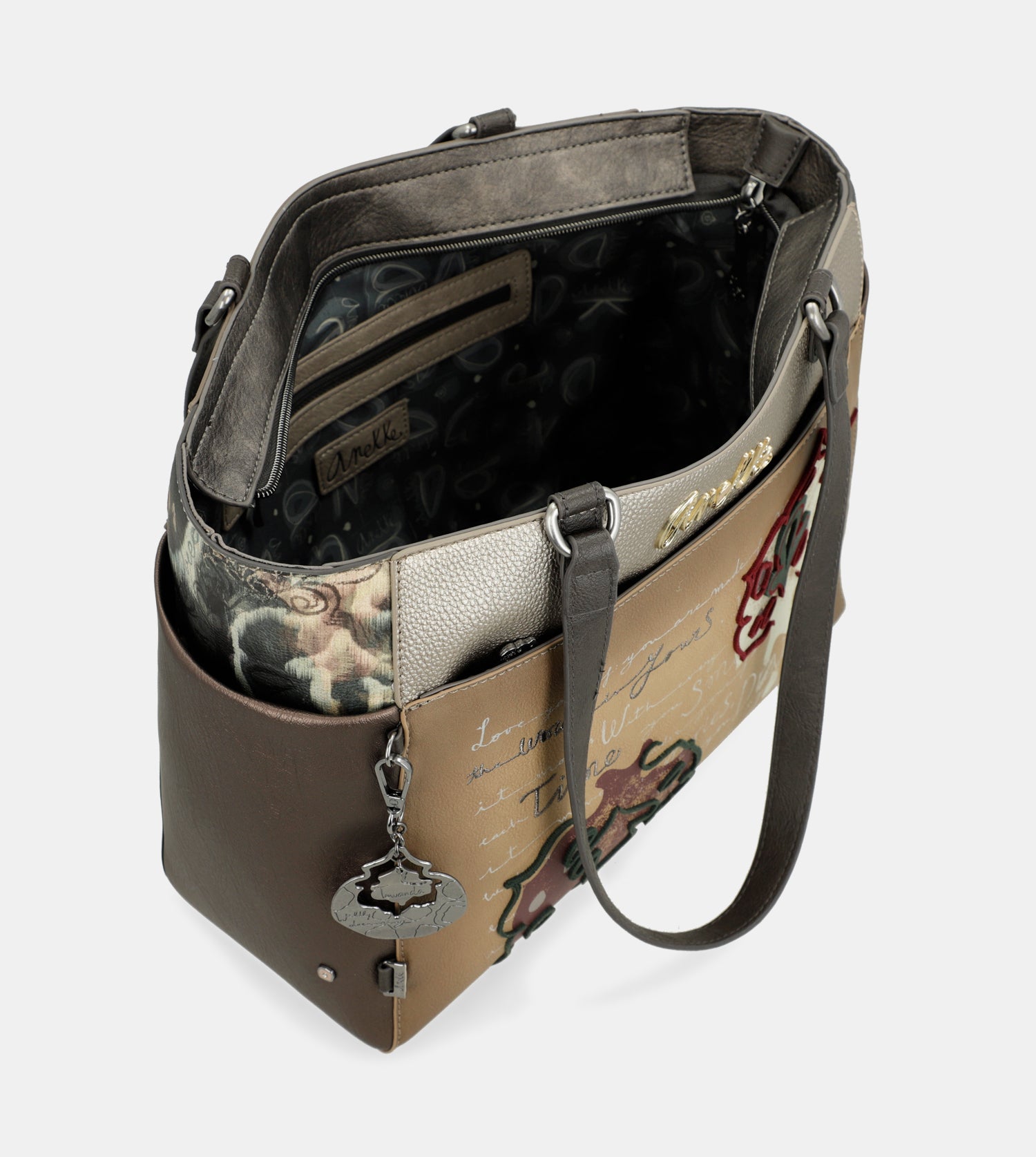 Schultertasche Manifesto groß