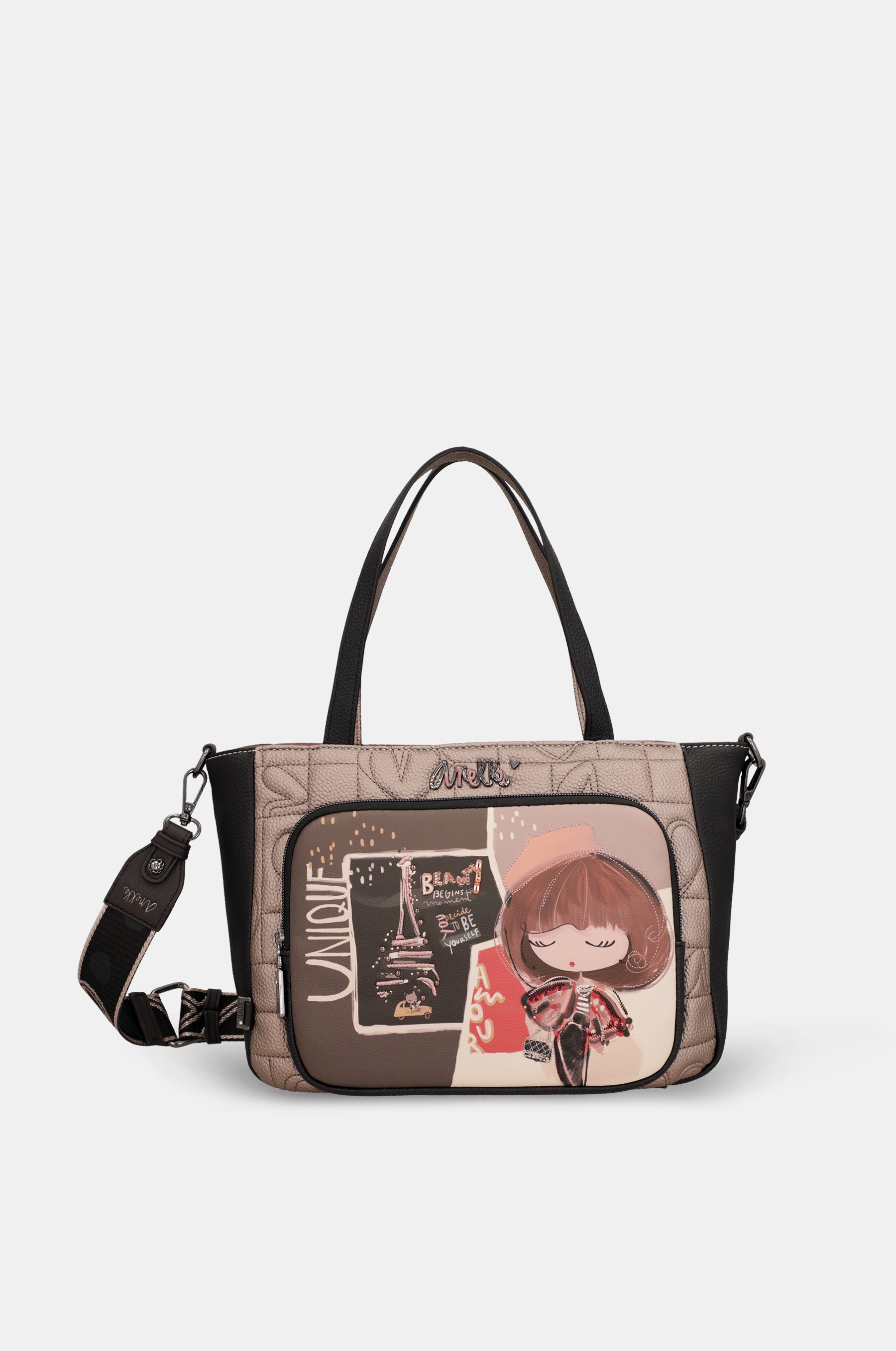Schultertasche mit Umhängeriemen Mademoiselle