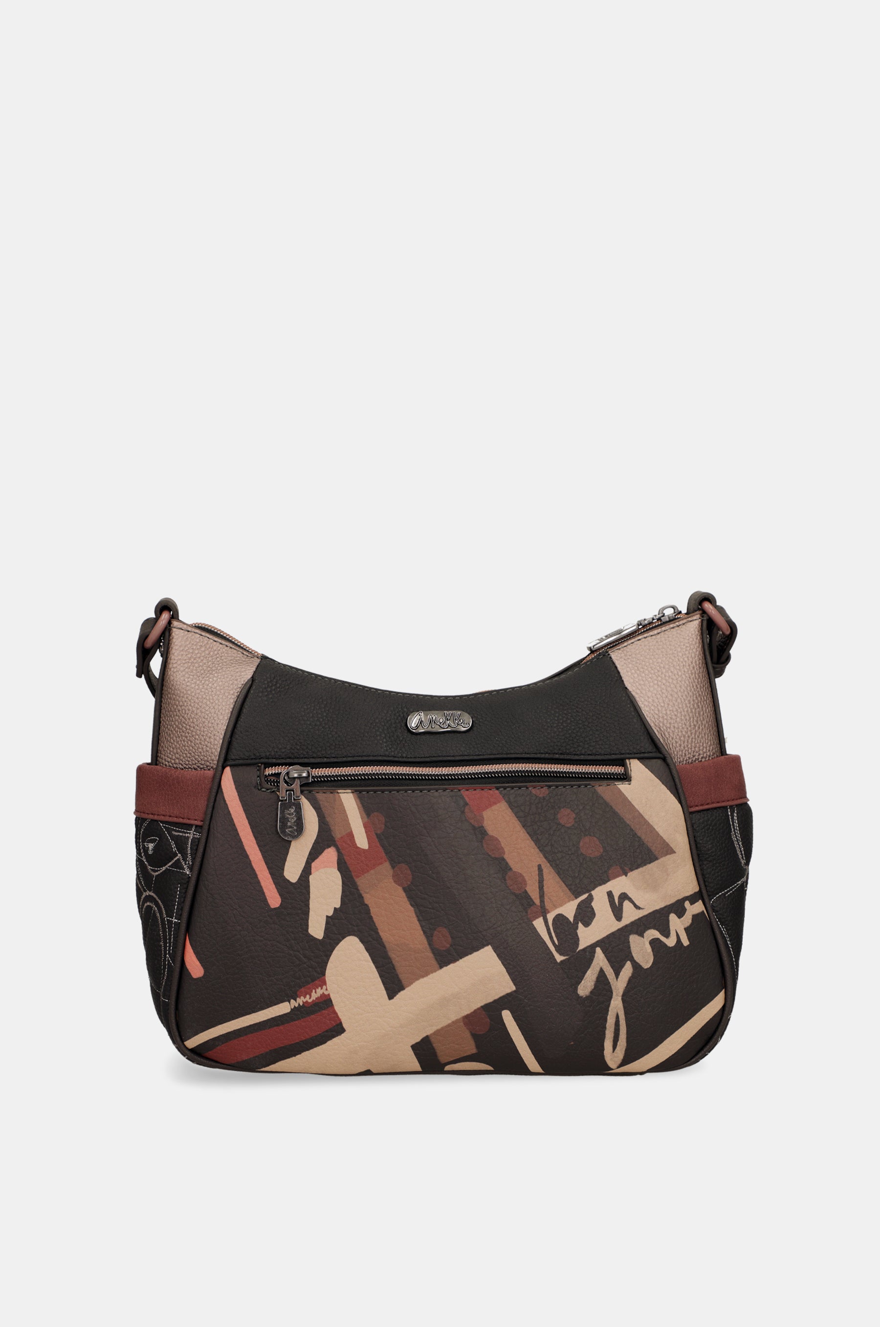 Schultertasche mit Umhängeriemen Mademoiselle groß